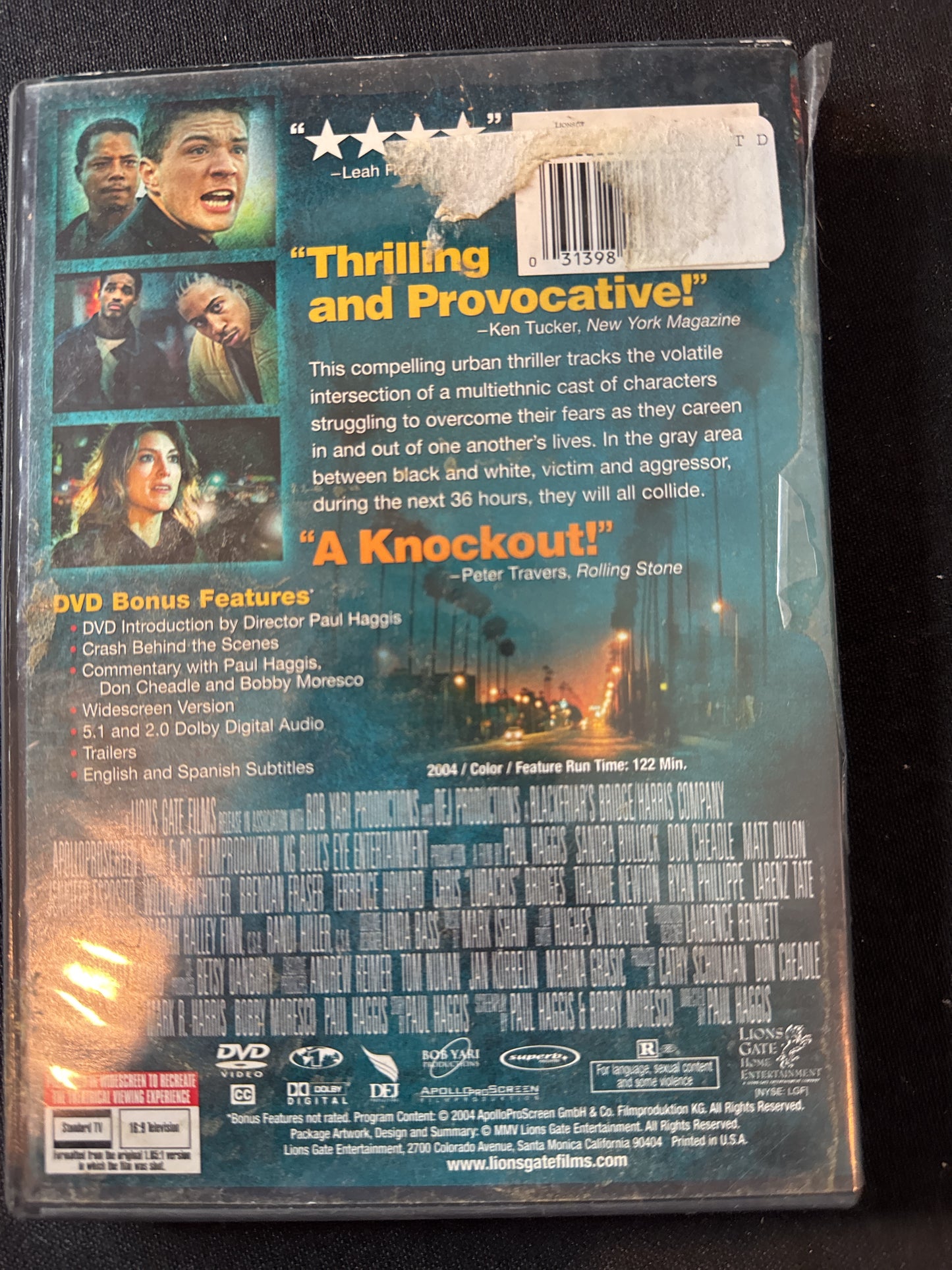 The Crash DVD