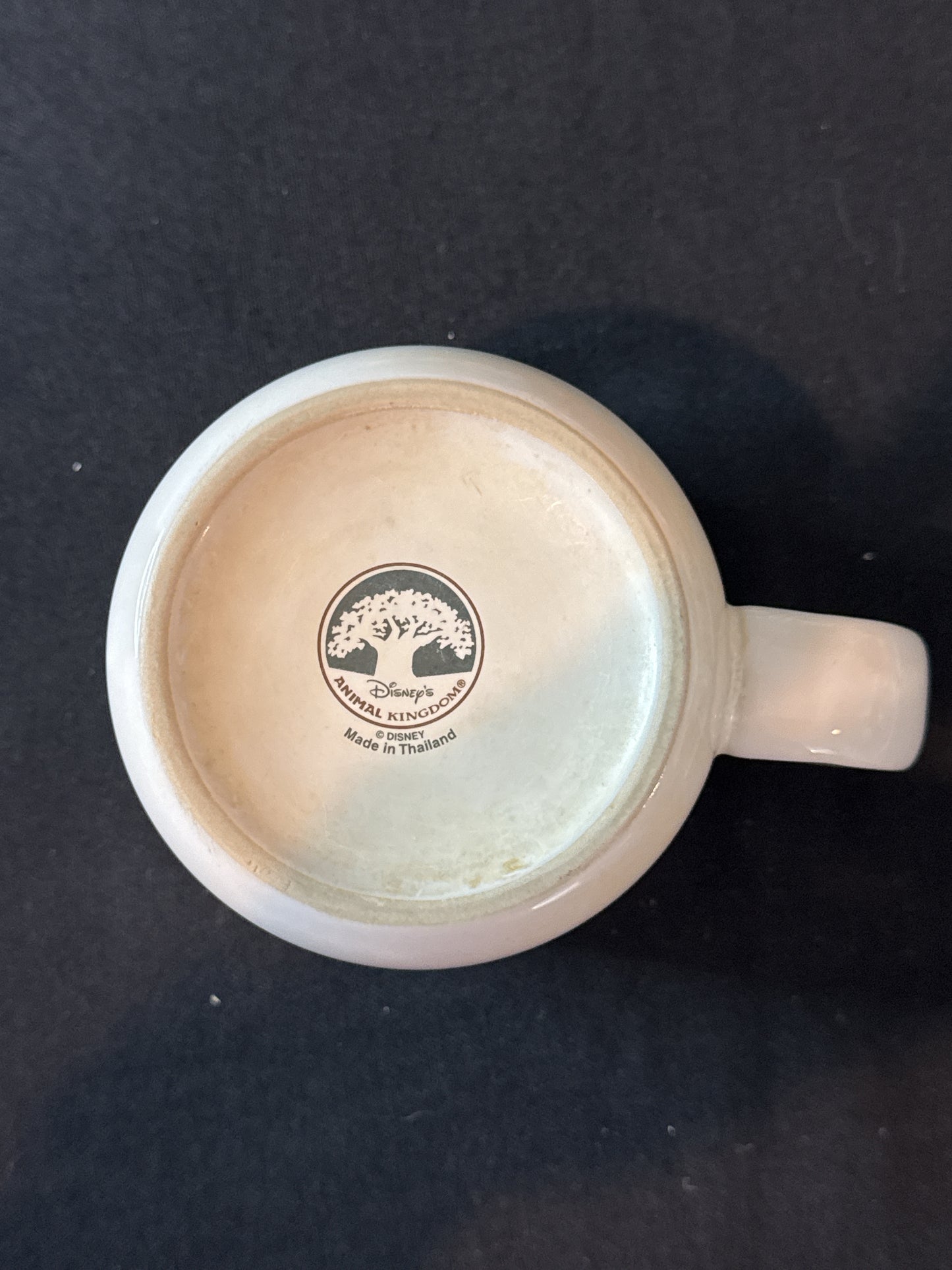 Nice Kitty, Kitty, Kitty! Mickey Mouse Disney's Animal Kingdom Coffee Cup Mug 3.5" Tall