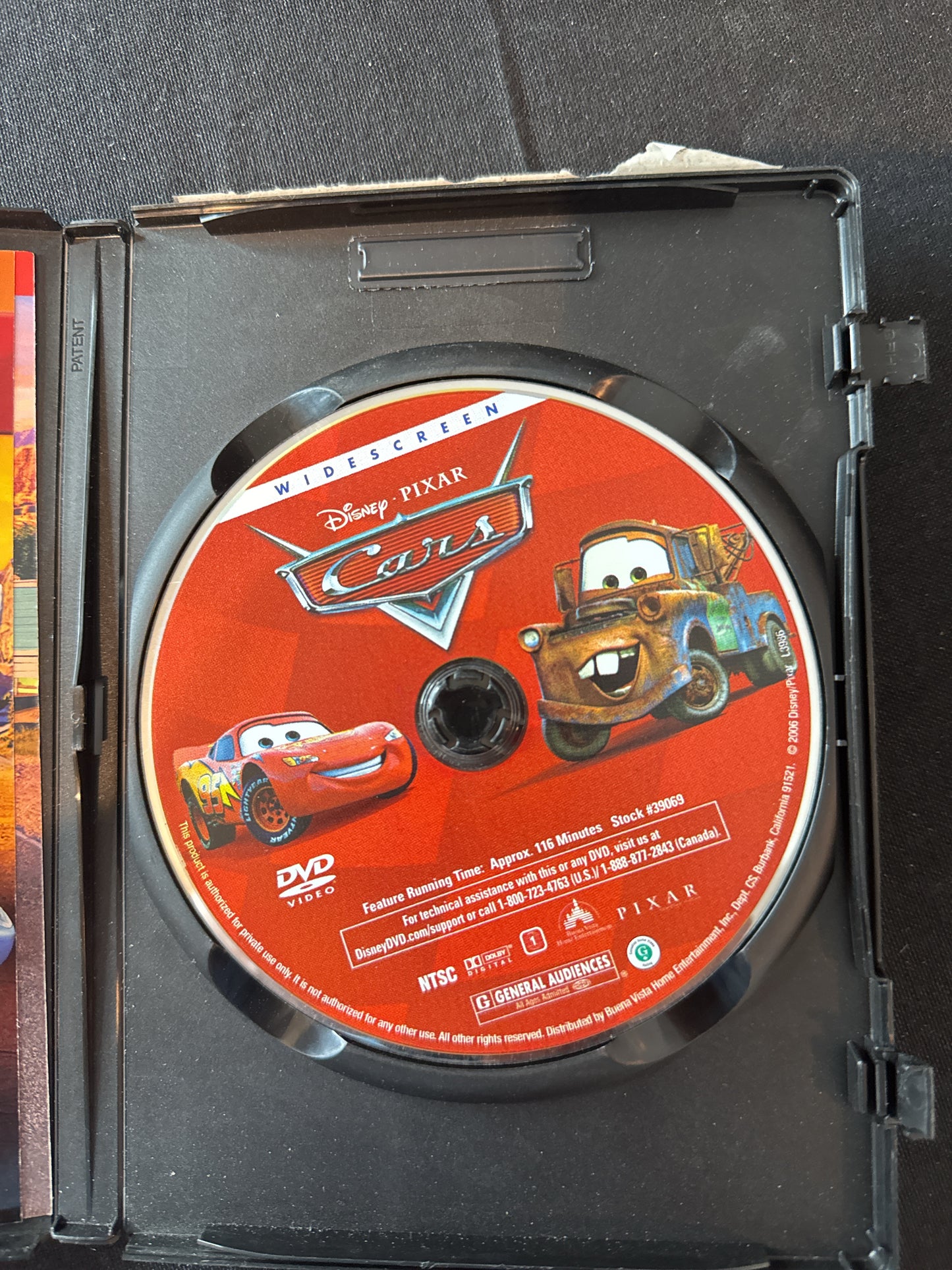Disney Pixar Cars DVD