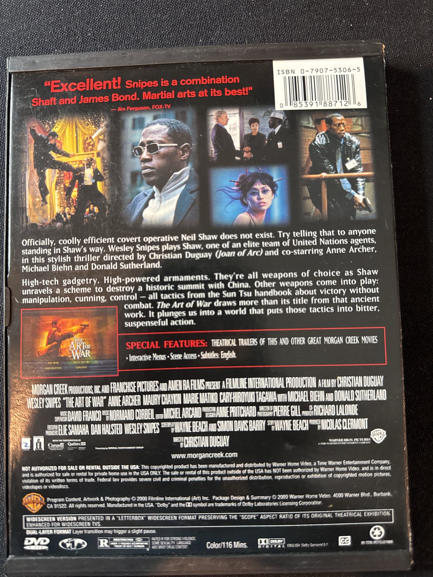 The Art of War DVD