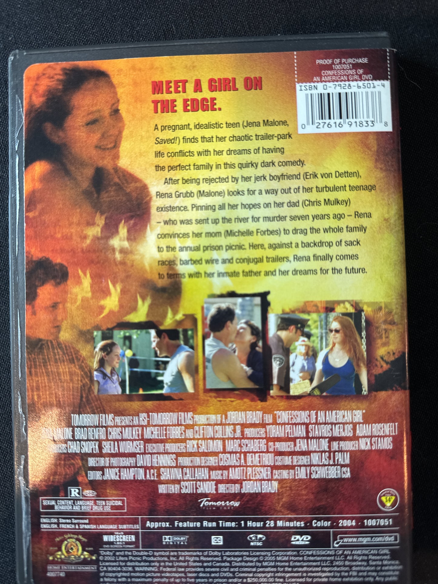 Confessions of an American Girl DVD