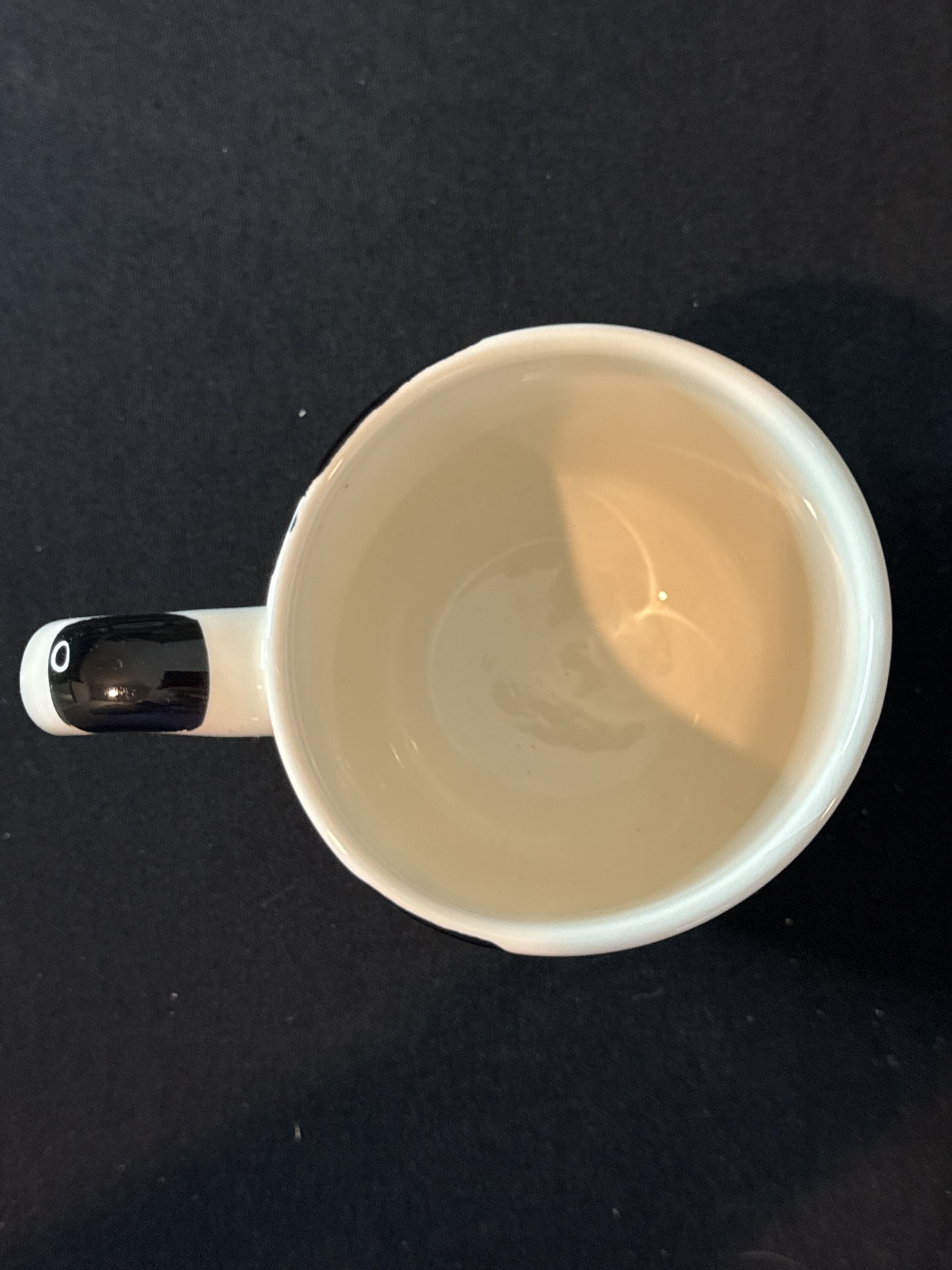 Anconia 2 Lou Henry Cow Coffee Cup Mug Anti-Slip Silicone Feet 20oz 5 1/8" Tall