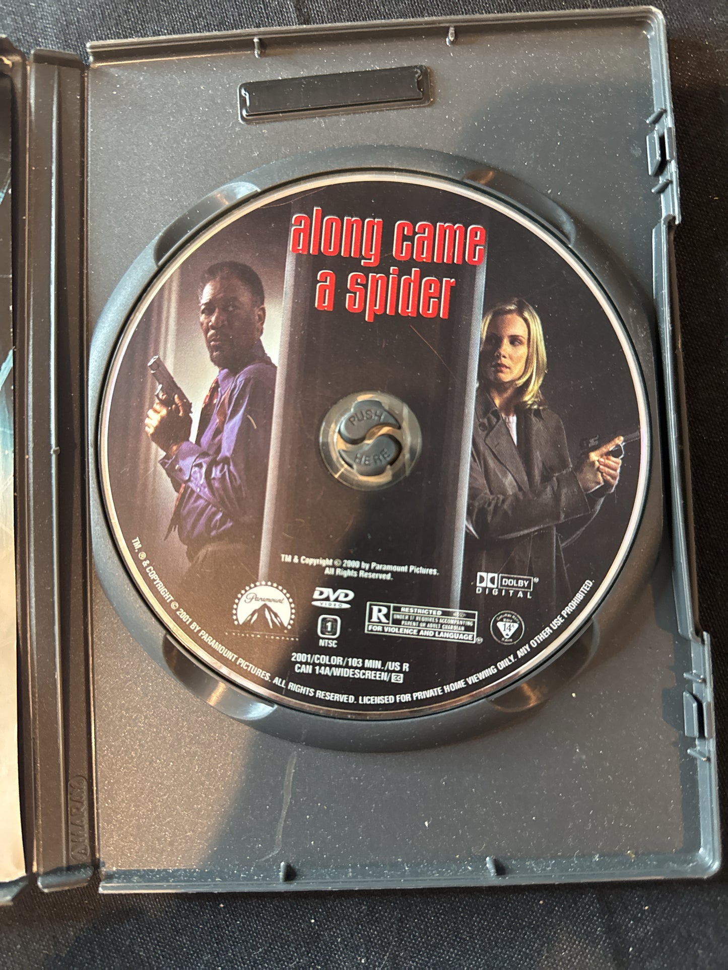Along Came A Spider DVD