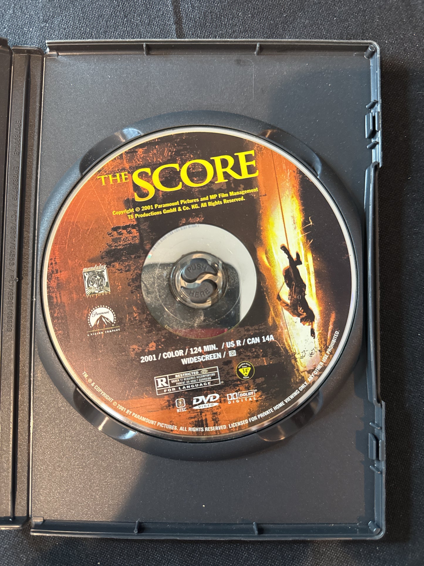 The Score DVD