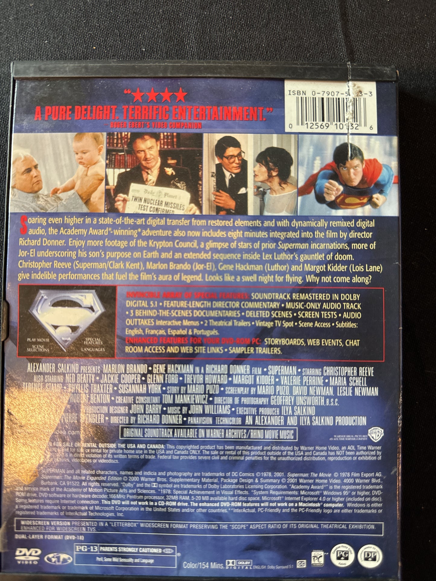 Superman The Movie DVD