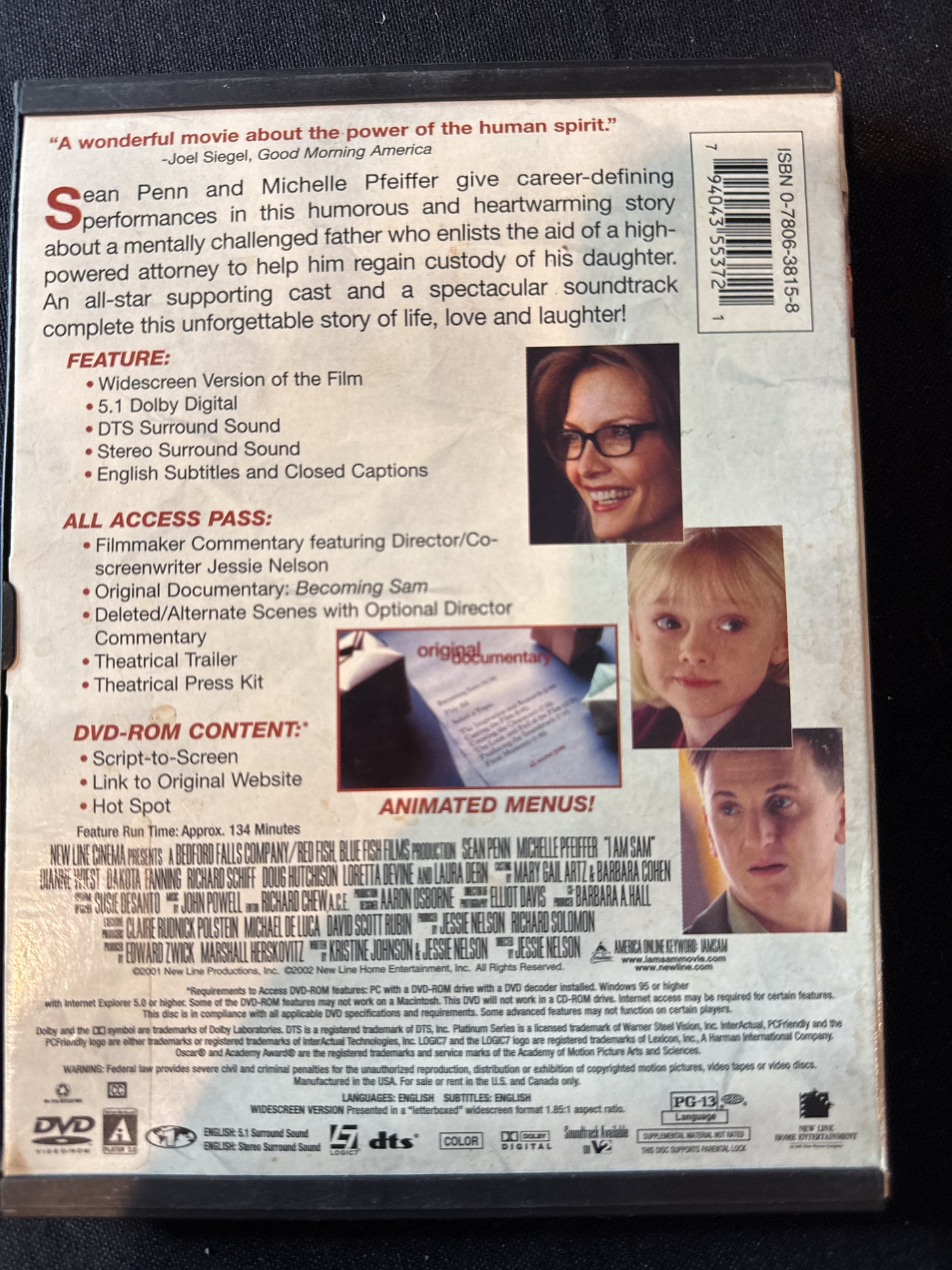 I Am Sam DVD