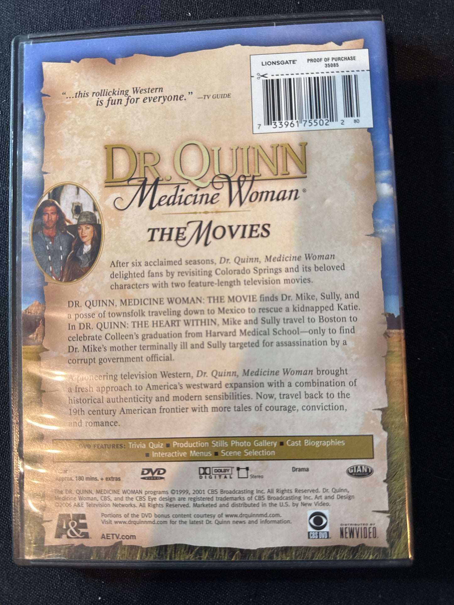 Dr. Quinn Medicine Woman The Movies DVD