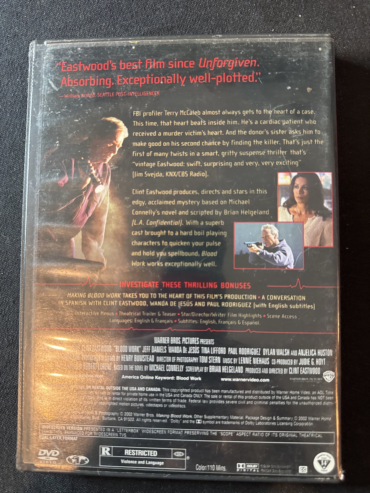 Blood Work DVD