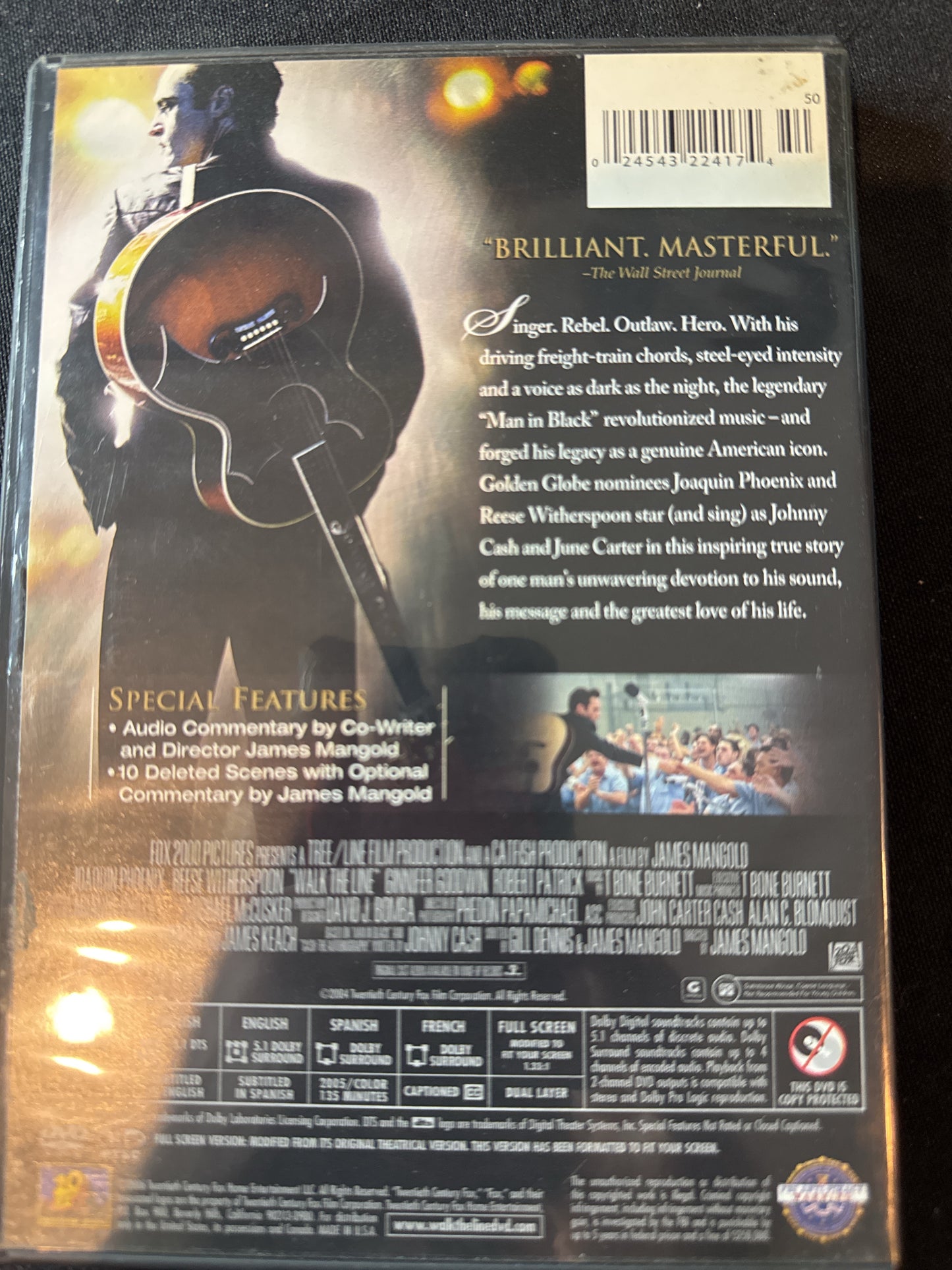 Walk The Line DVD