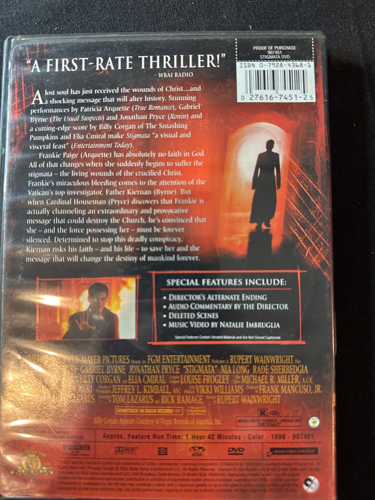 Stigmata DVD