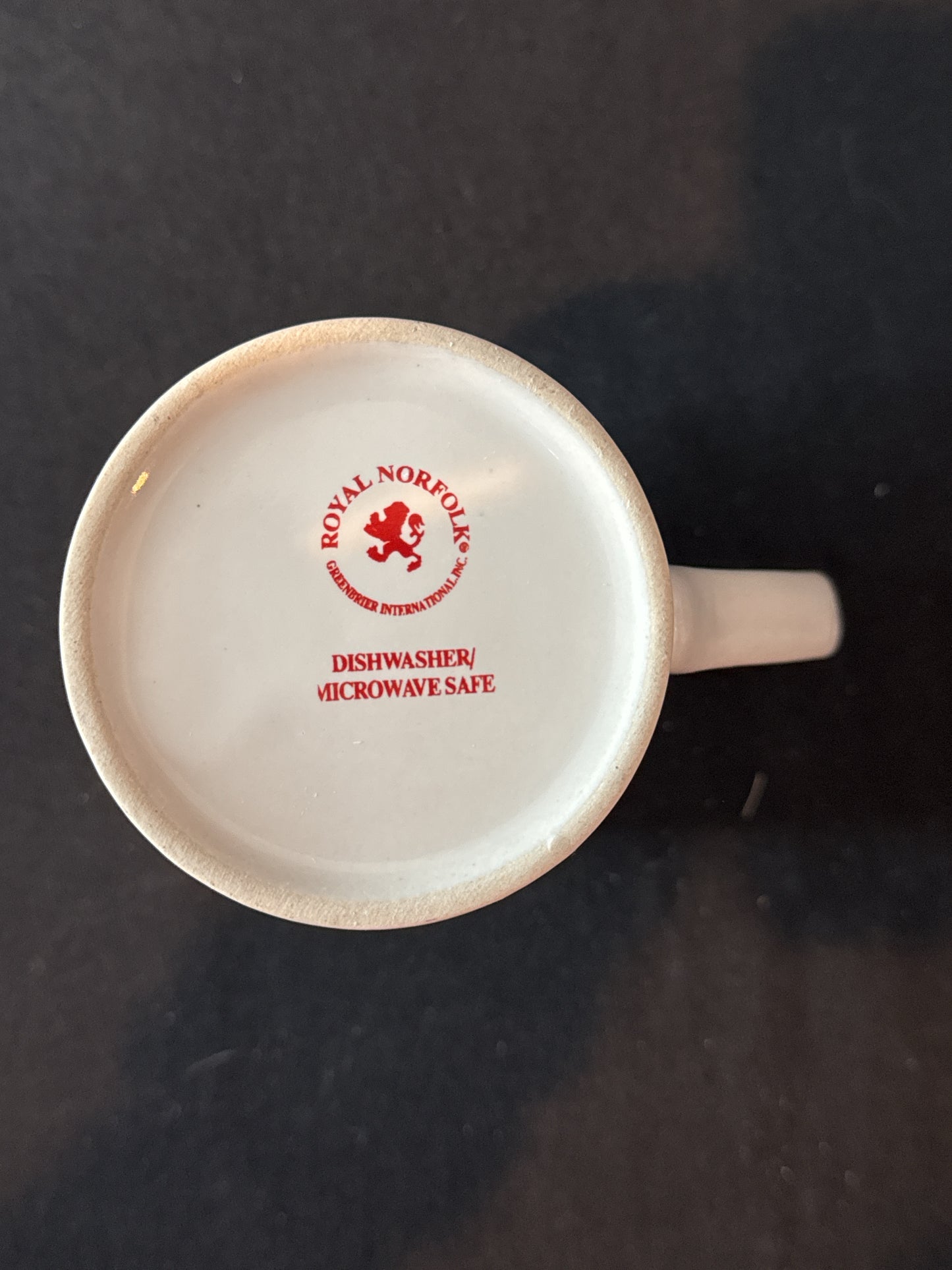 New Christmas Holiday Coffee Mug Cup Joy Peace Love Family Royal Norfolk 4.75" Tall