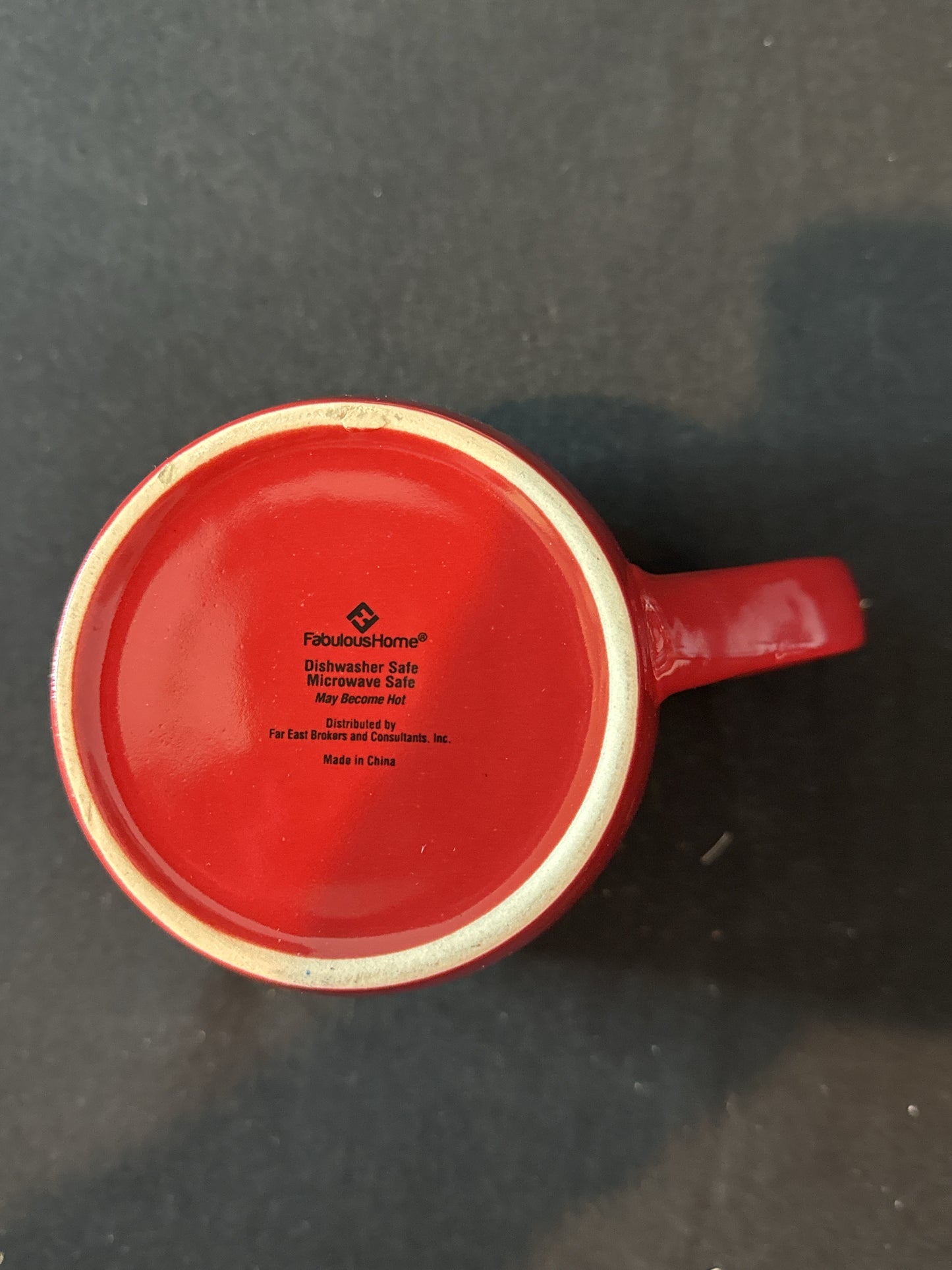 Large "Actually I Can" Red Coffee Mug Cup 4 3/8" Tall New