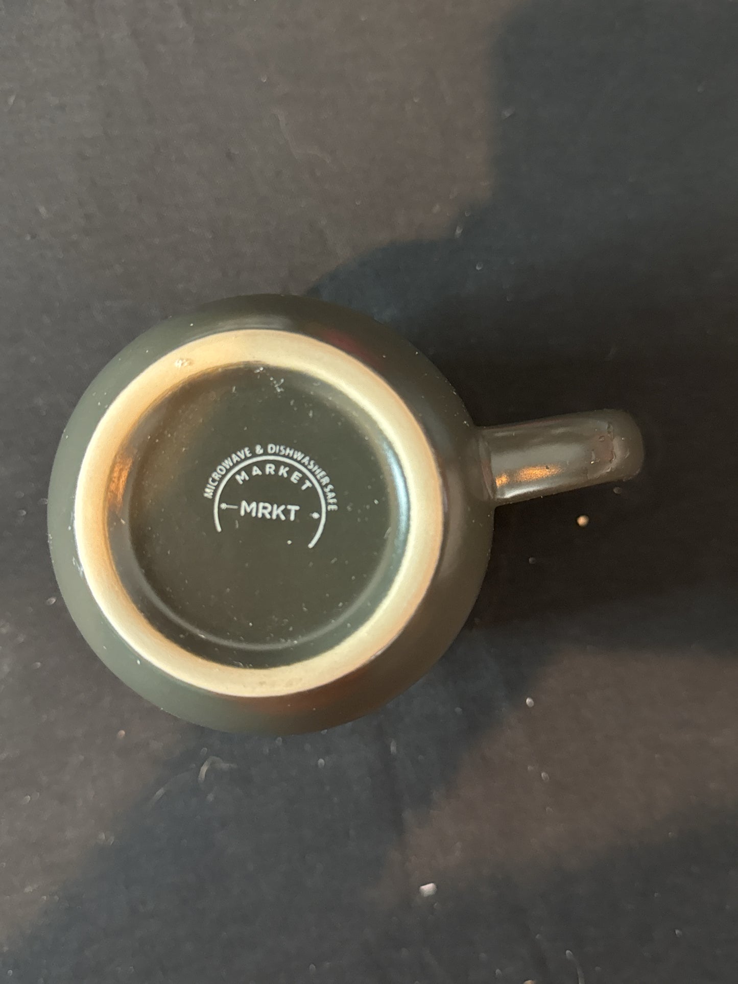 Black Matte Market Finds "My Husband is hotter than my Coffee" Coffee Mug Cup 4.75" Tall