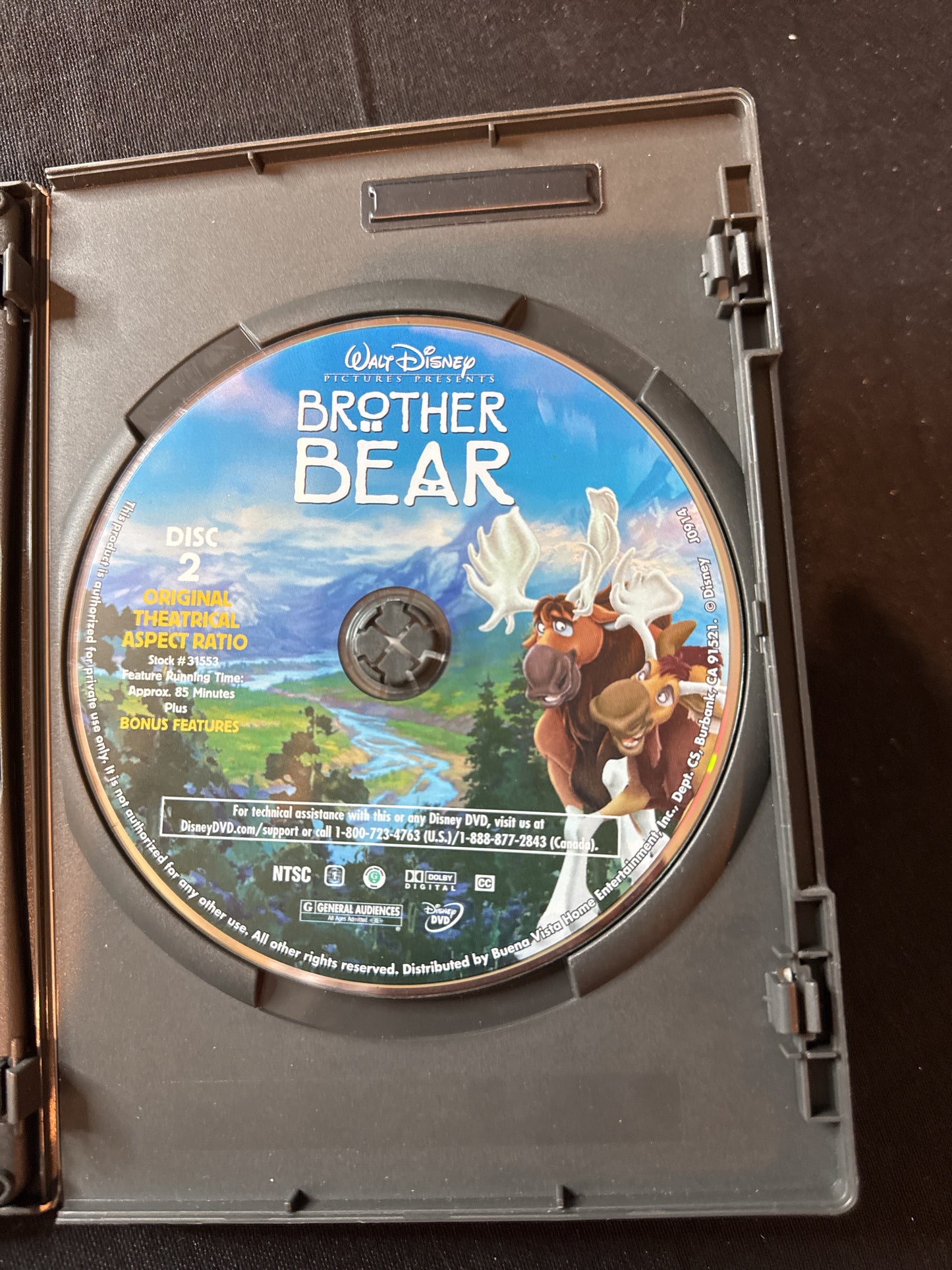 Walt Disney's Brother Bear 2-Disc Special Edition DVDs