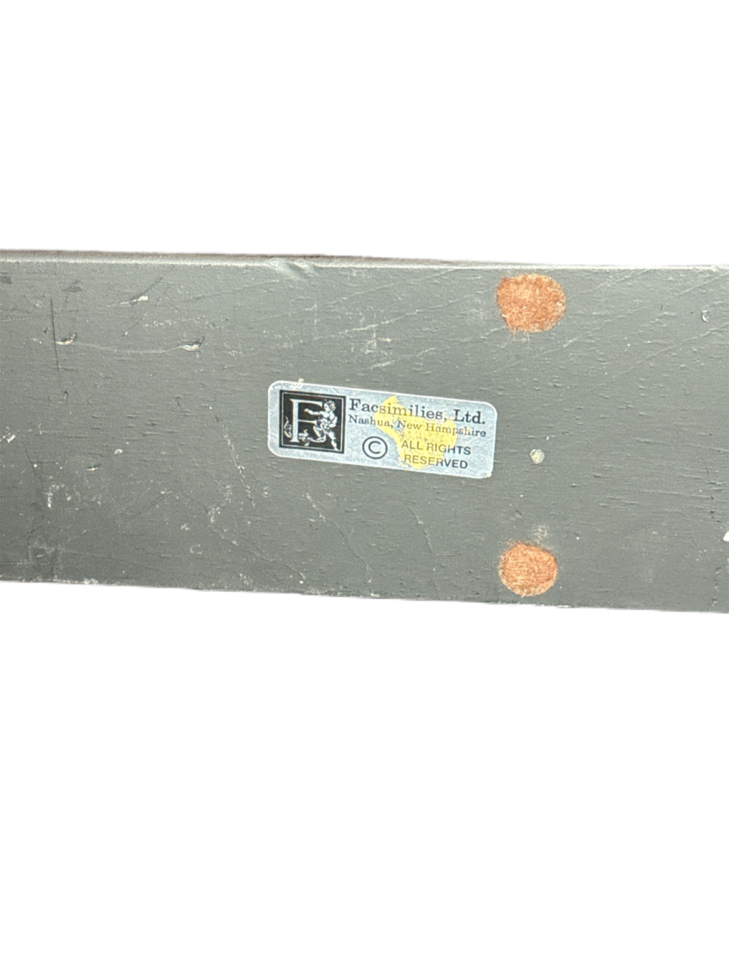 Facsimile Alaskan Bear Claw Sculpture Large Heavy