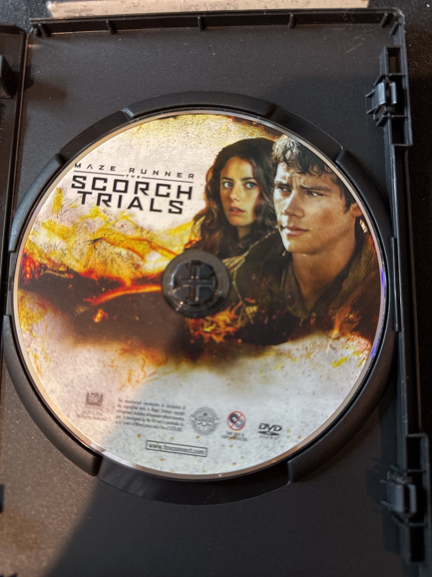 Maze Runner The Scorch Trials DVD