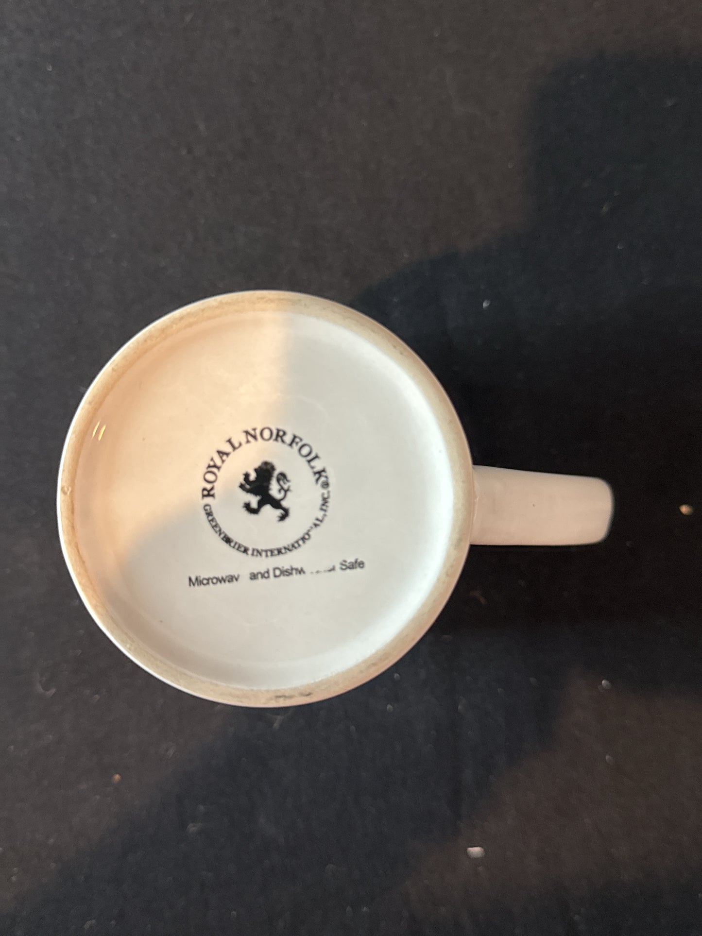 Royal Norfolk Best Coffee In Town Coffee Cup Mug 4 5/8" Tall