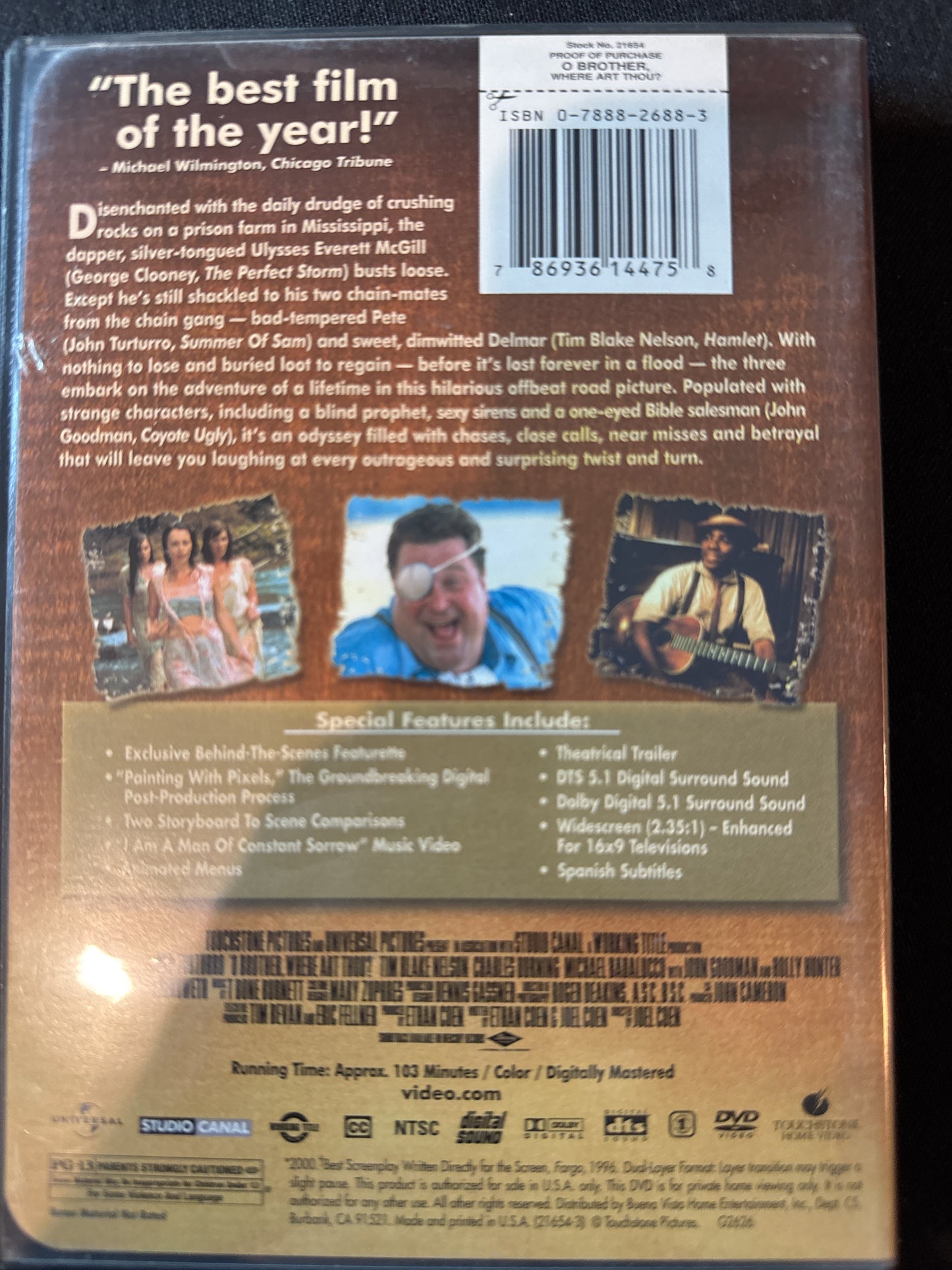 O Brother Where Art Thou? DVD