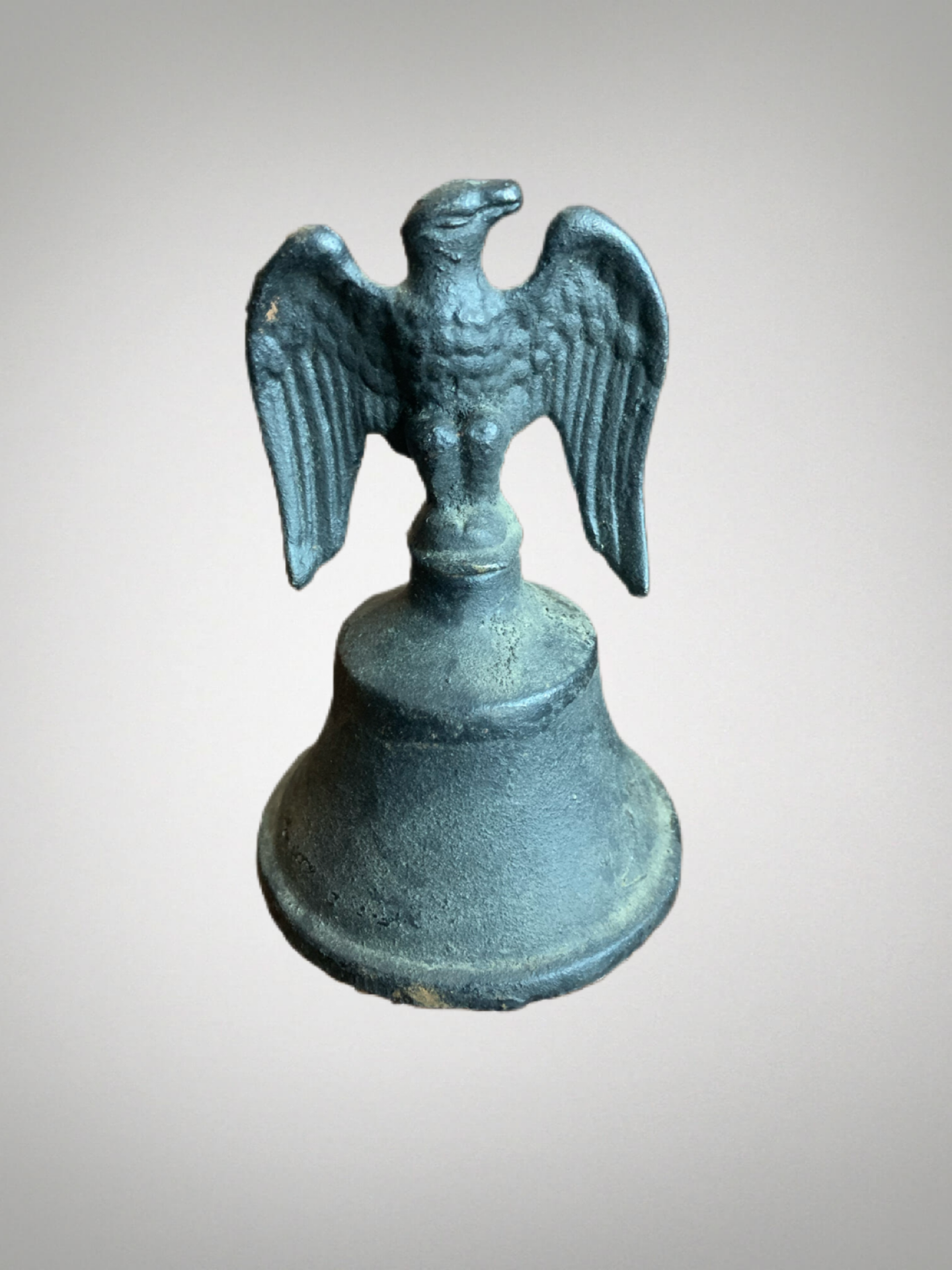 Antique Cast Iron Eagle Bell