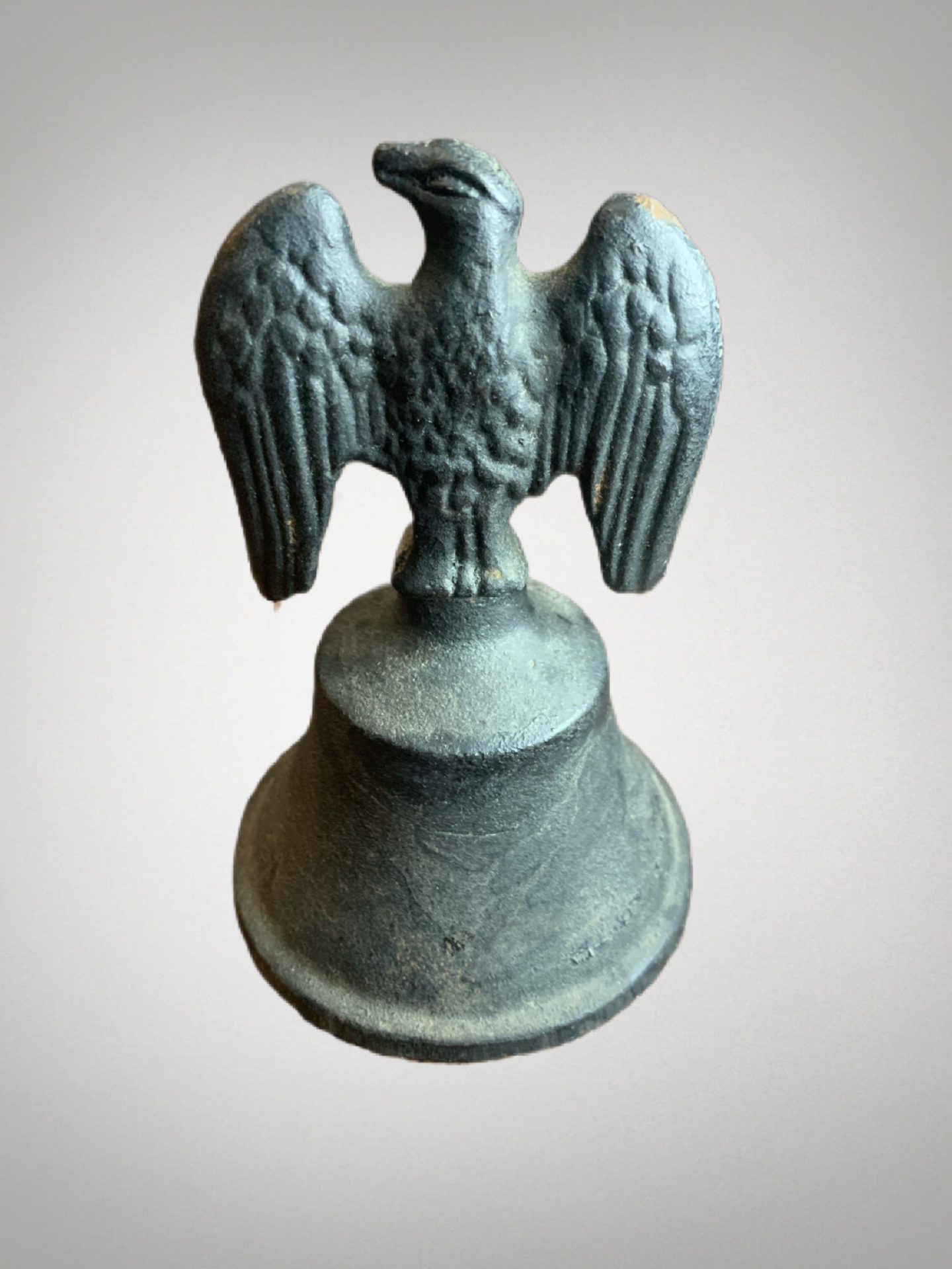 Antique Cast Iron Eagle Bell