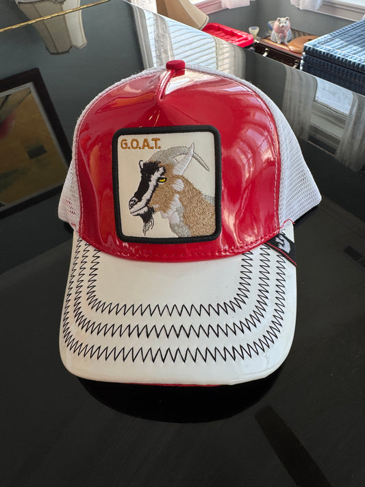 Goorin Bros. The Goat Trucker Farm Animal Series New Red
