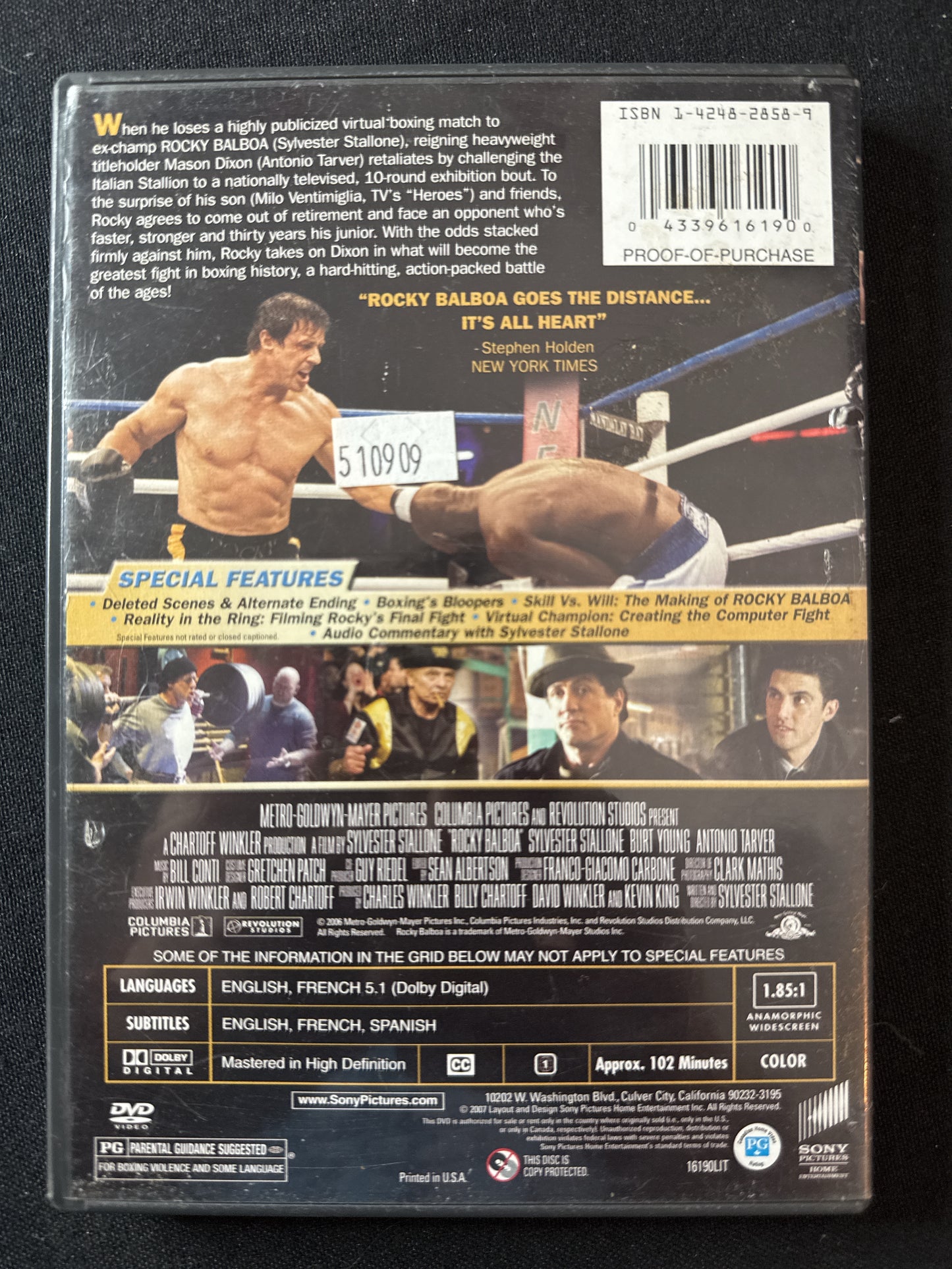 Rocky Balboa DVD