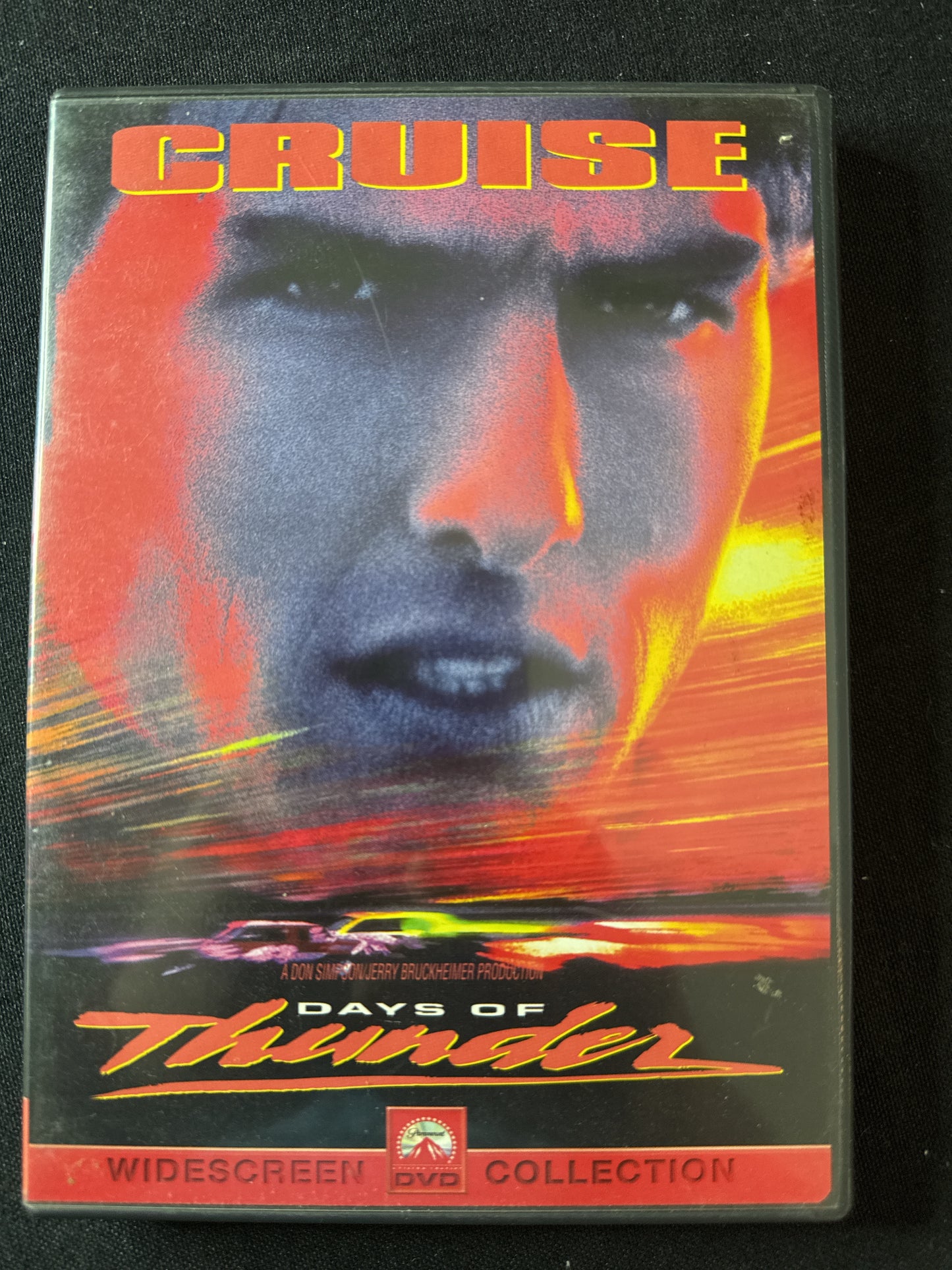 Days of Thunder Tom Cruise DVD