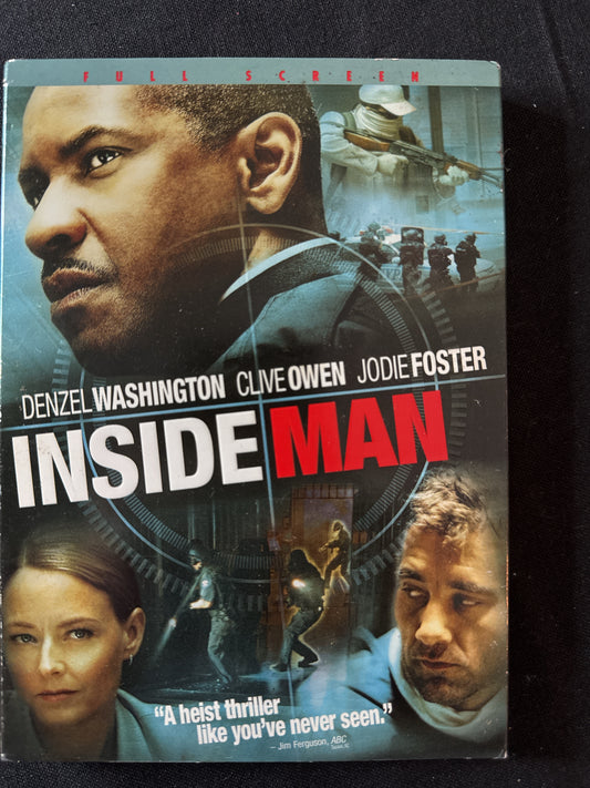 Inside Man DVD