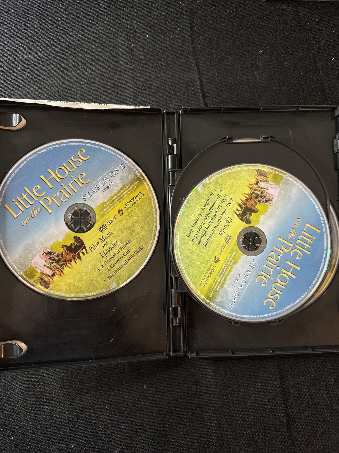 The Little House on the Prairie Season One & The Pilot Movie 6 DVD Set