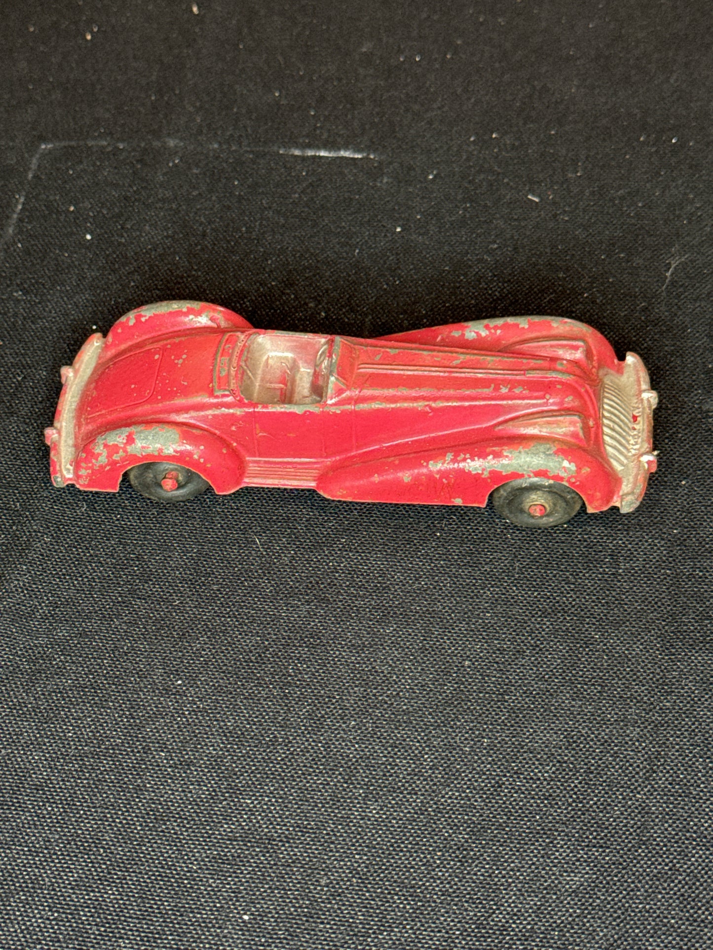 Vintage Original Patent Pending Die Cast Manoil Toy Car #708 Convertible