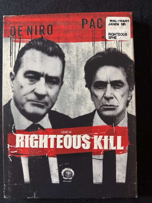 Righteous Kill DVD