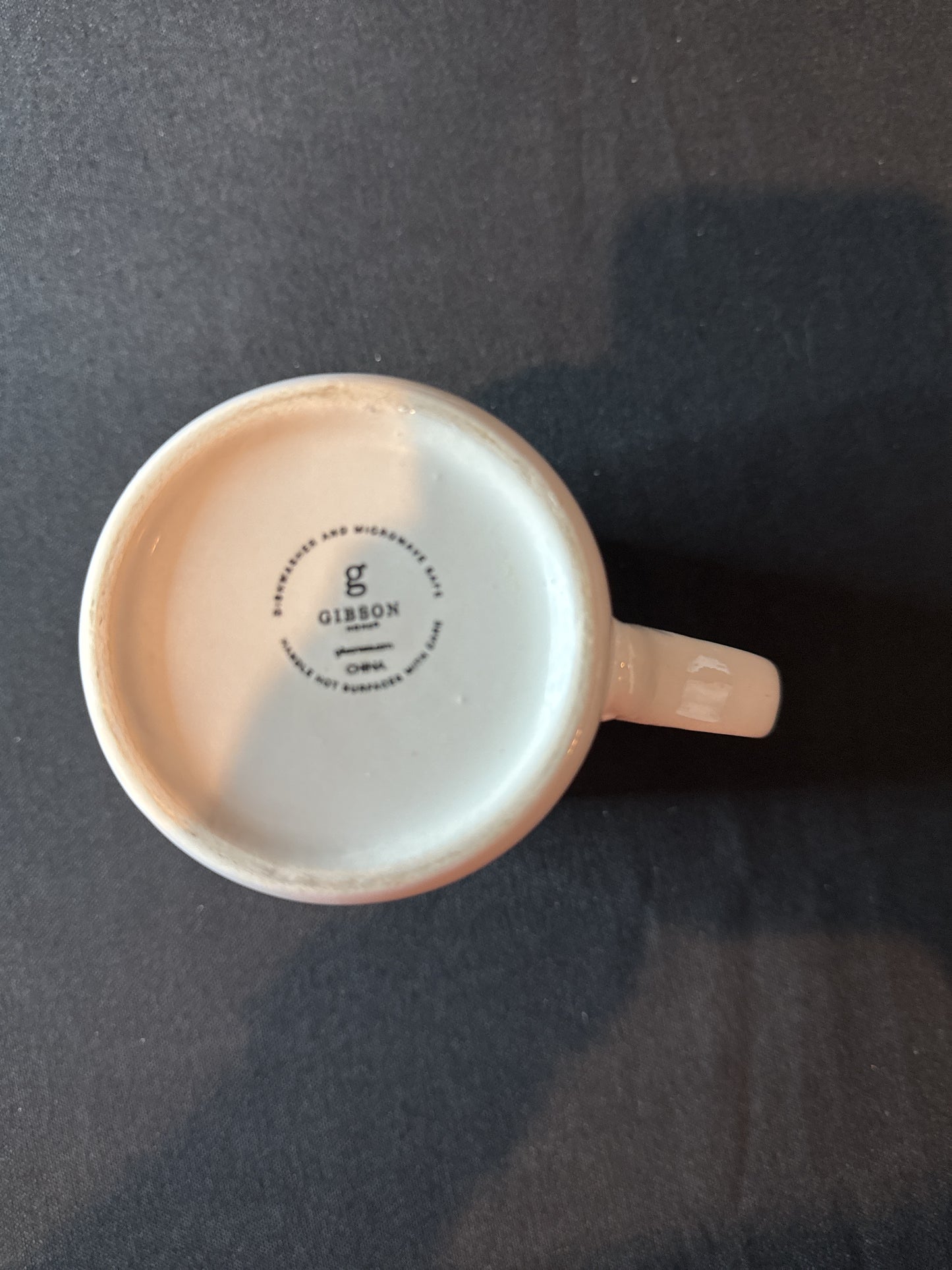 Gibson Rooster Stoneware Coffee Mug Cup 4 5/8" Tall