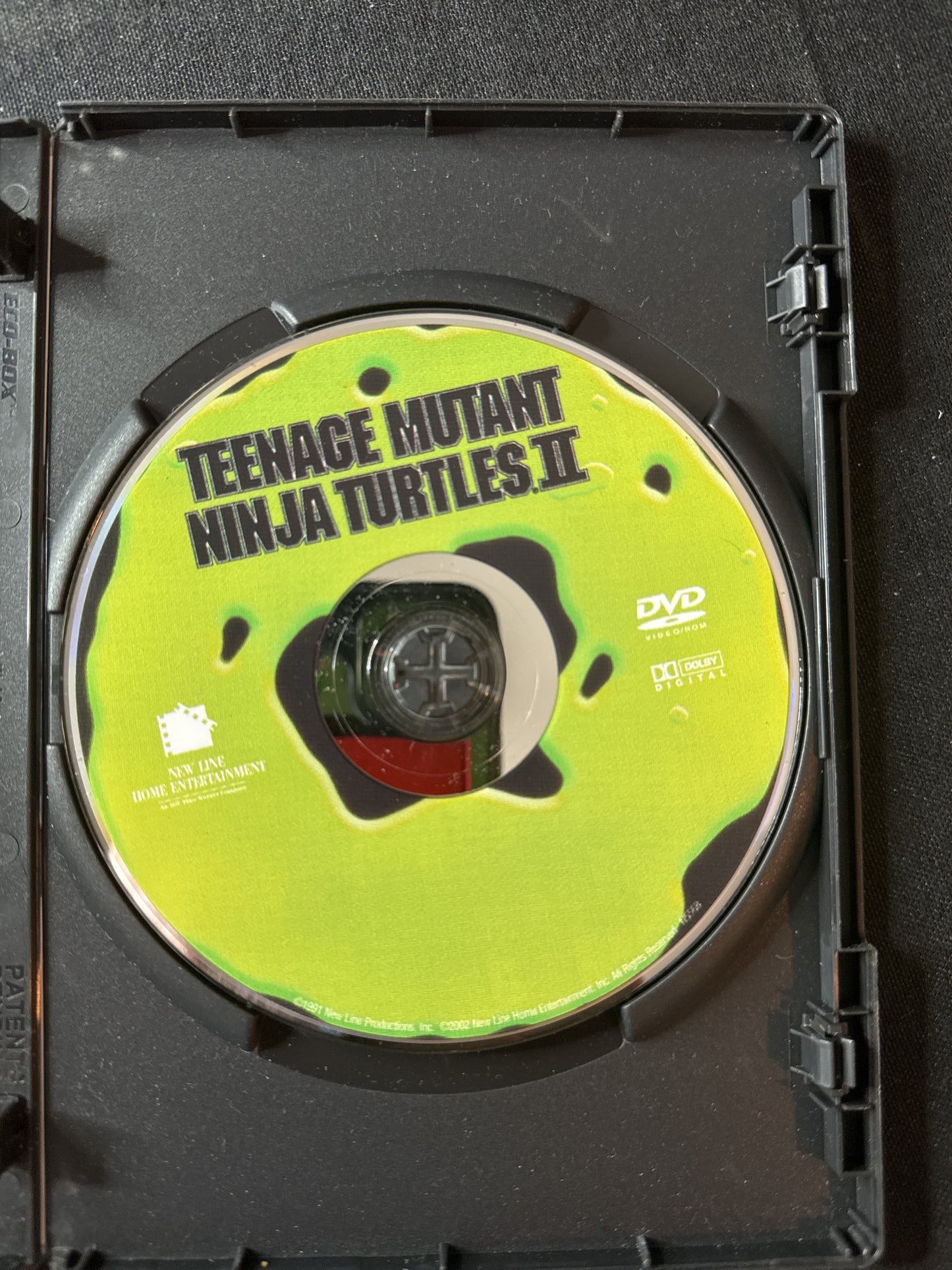 Teenage Mutant Ninja Turtles II DVD