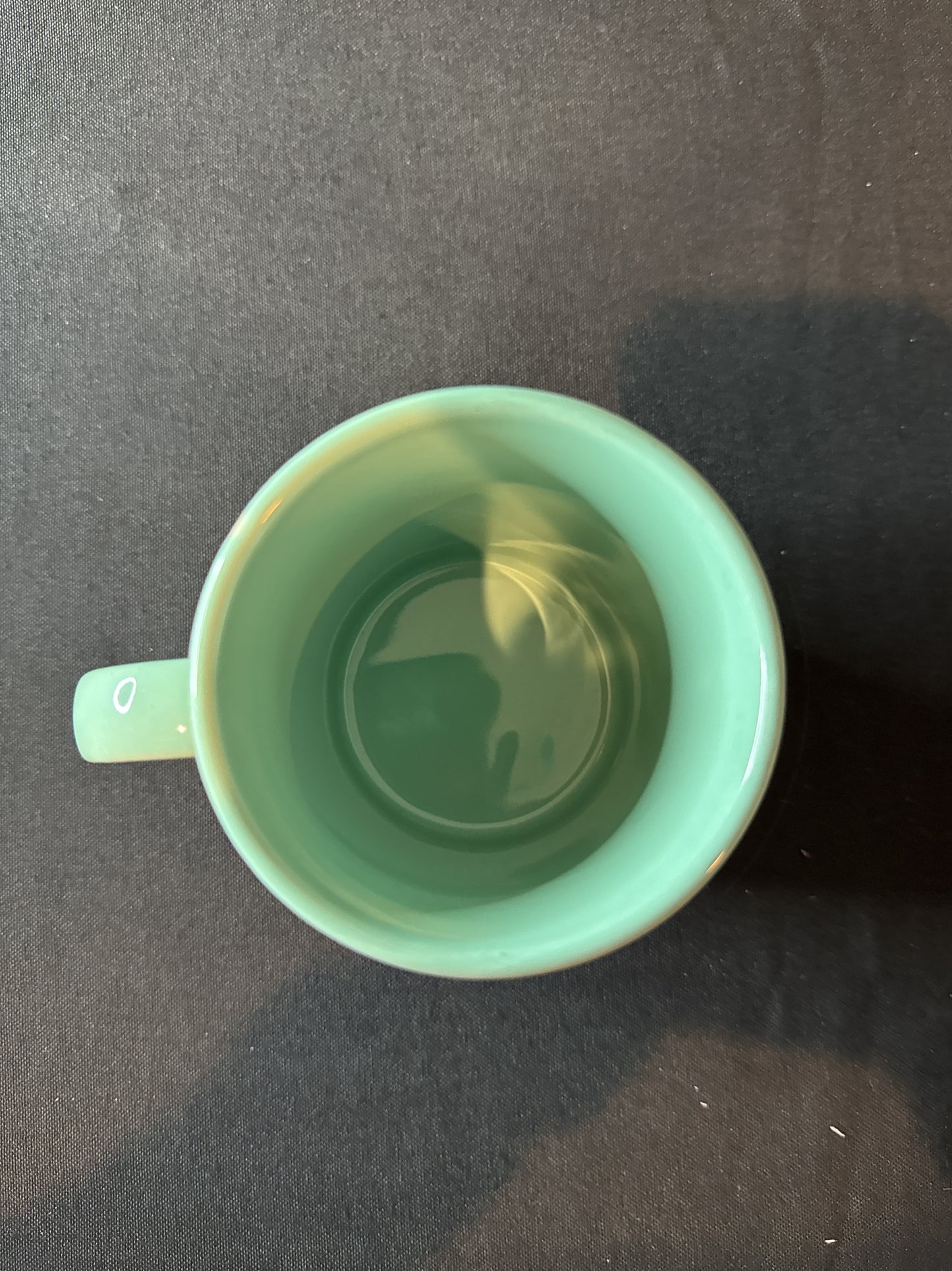 Sugar & Spice Green & Red Coffee Mug Cup 4 5/8" Tall