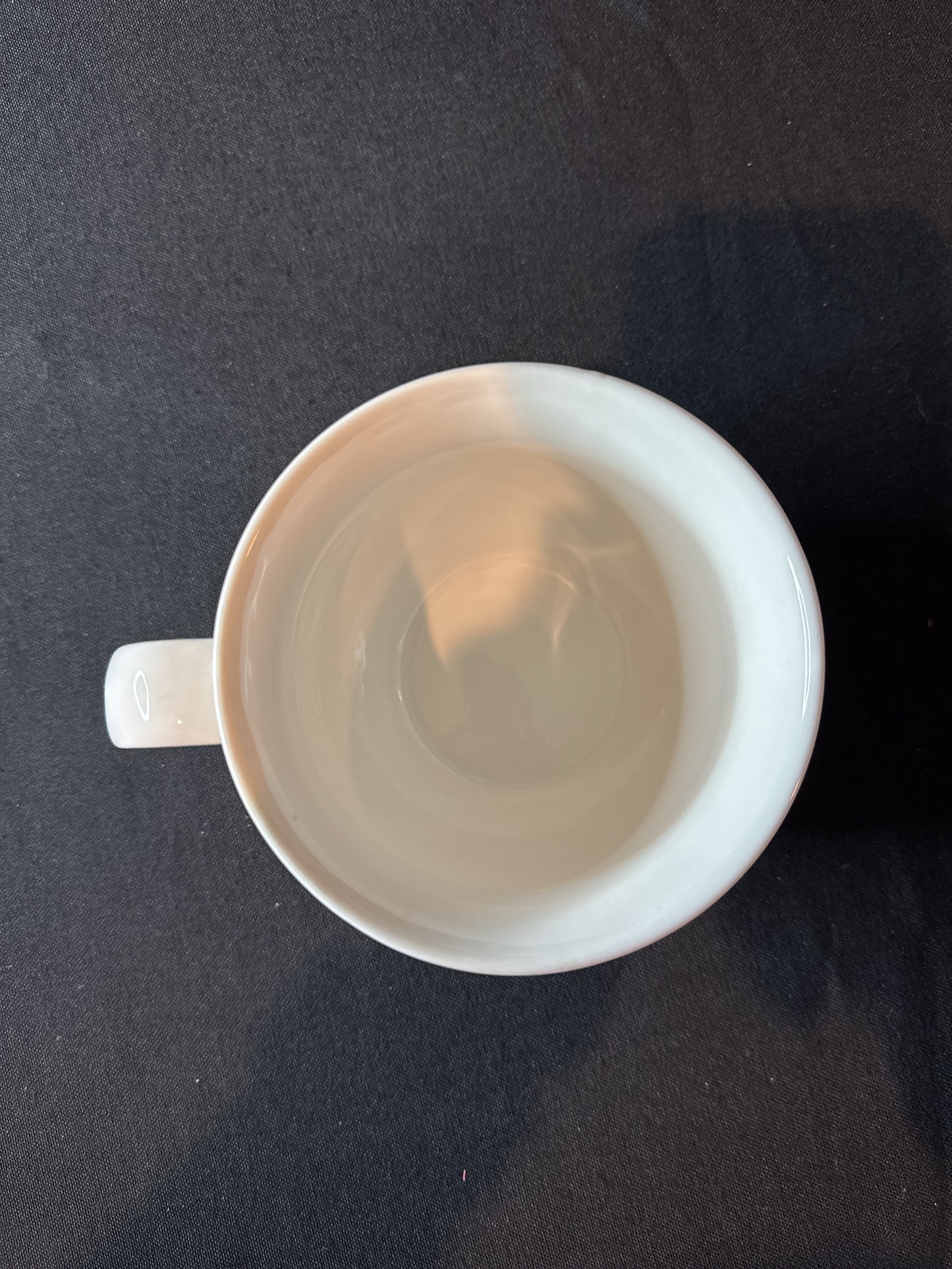 Starbucks 2016 14oz Red & White Christmas Trees Triangles Coffee Mug Cup 3.5" Tall