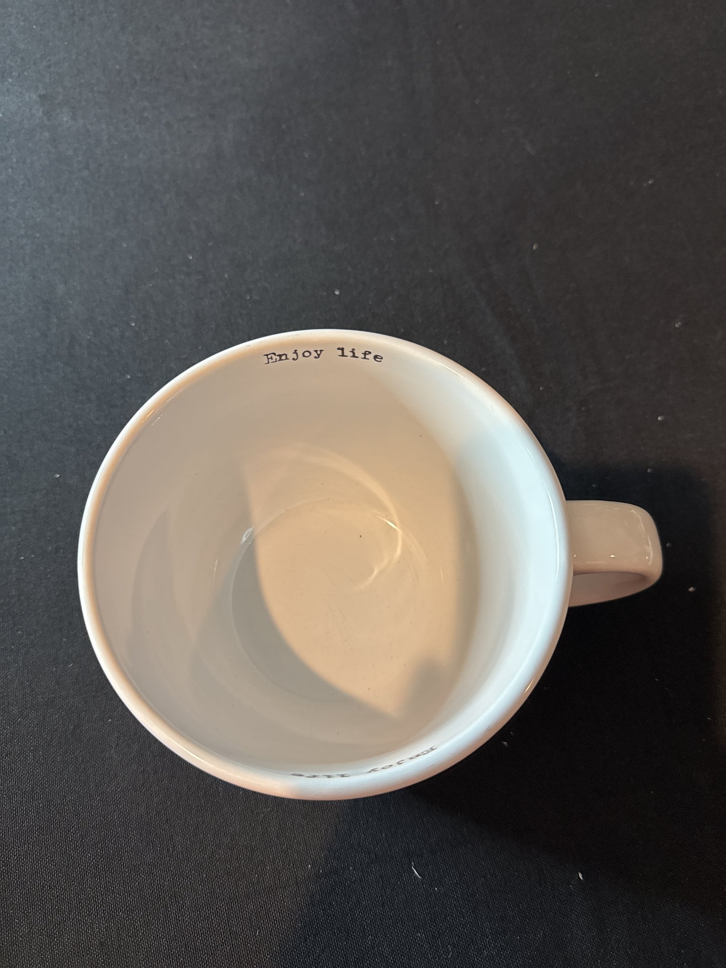 Extra Large 24oz Coffee Mug Cup And So The Adventure Begins Sweet Bird & Co. 3.75" Tall