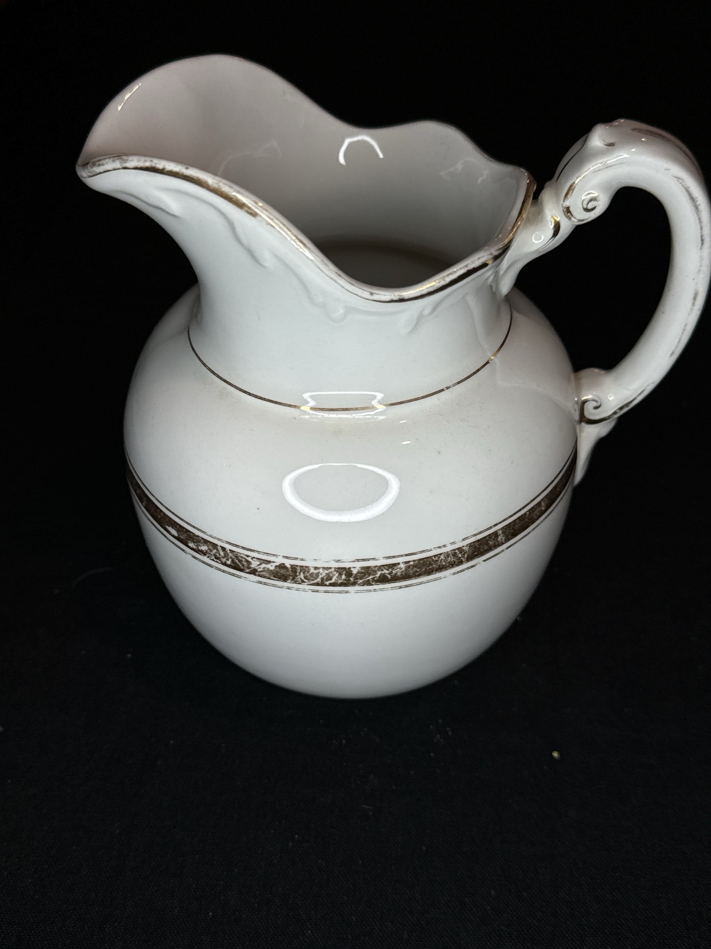 Vintage Rare Maddocks Lamberton Works China Pitcher Royal Porcelain