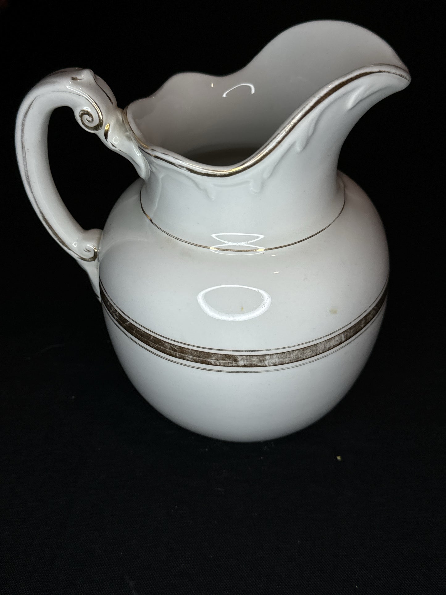 Vintage Rare Maddocks Lamberton Works China Pitcher Royal Porcelain