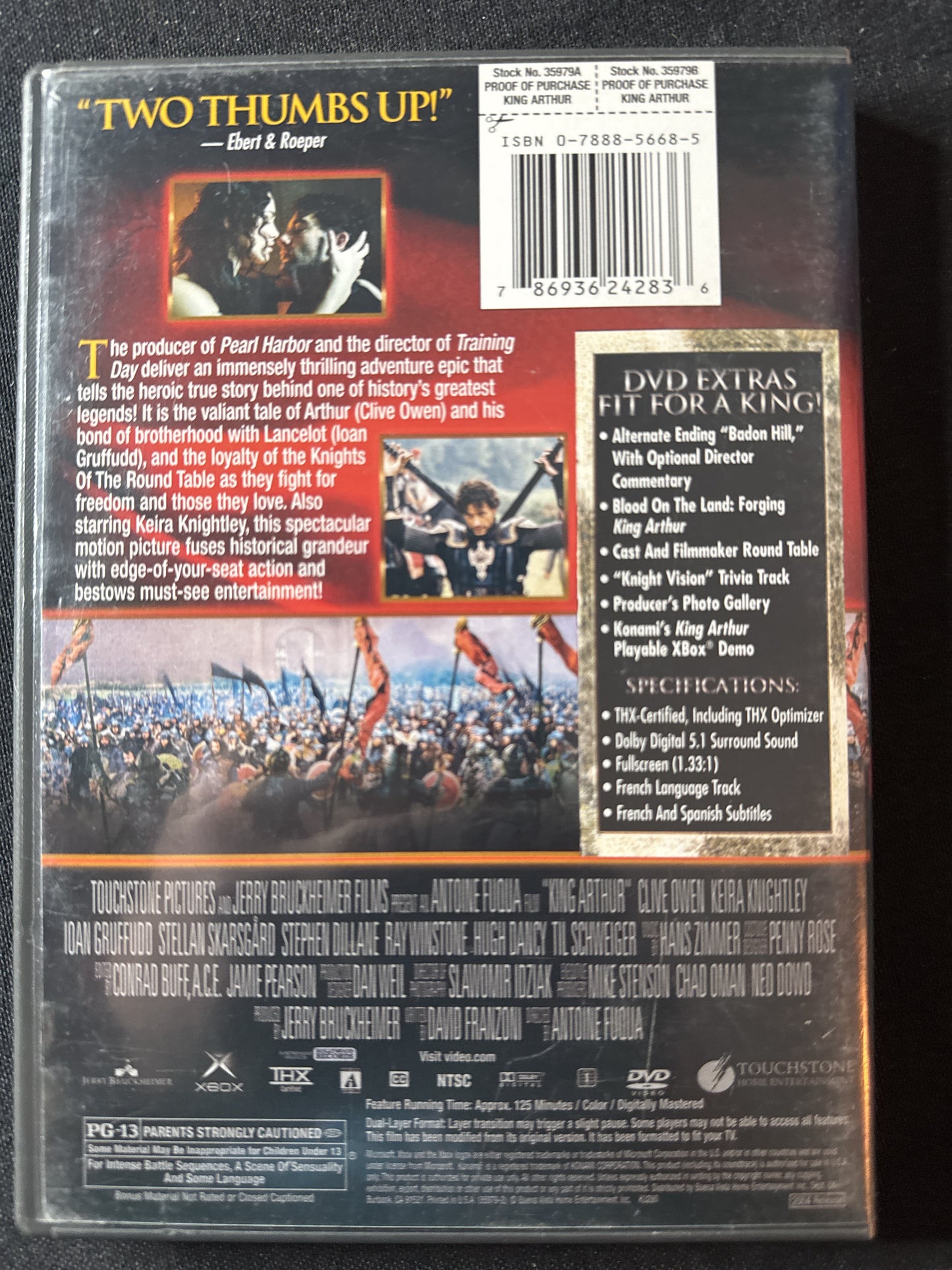 King Arthur DVD