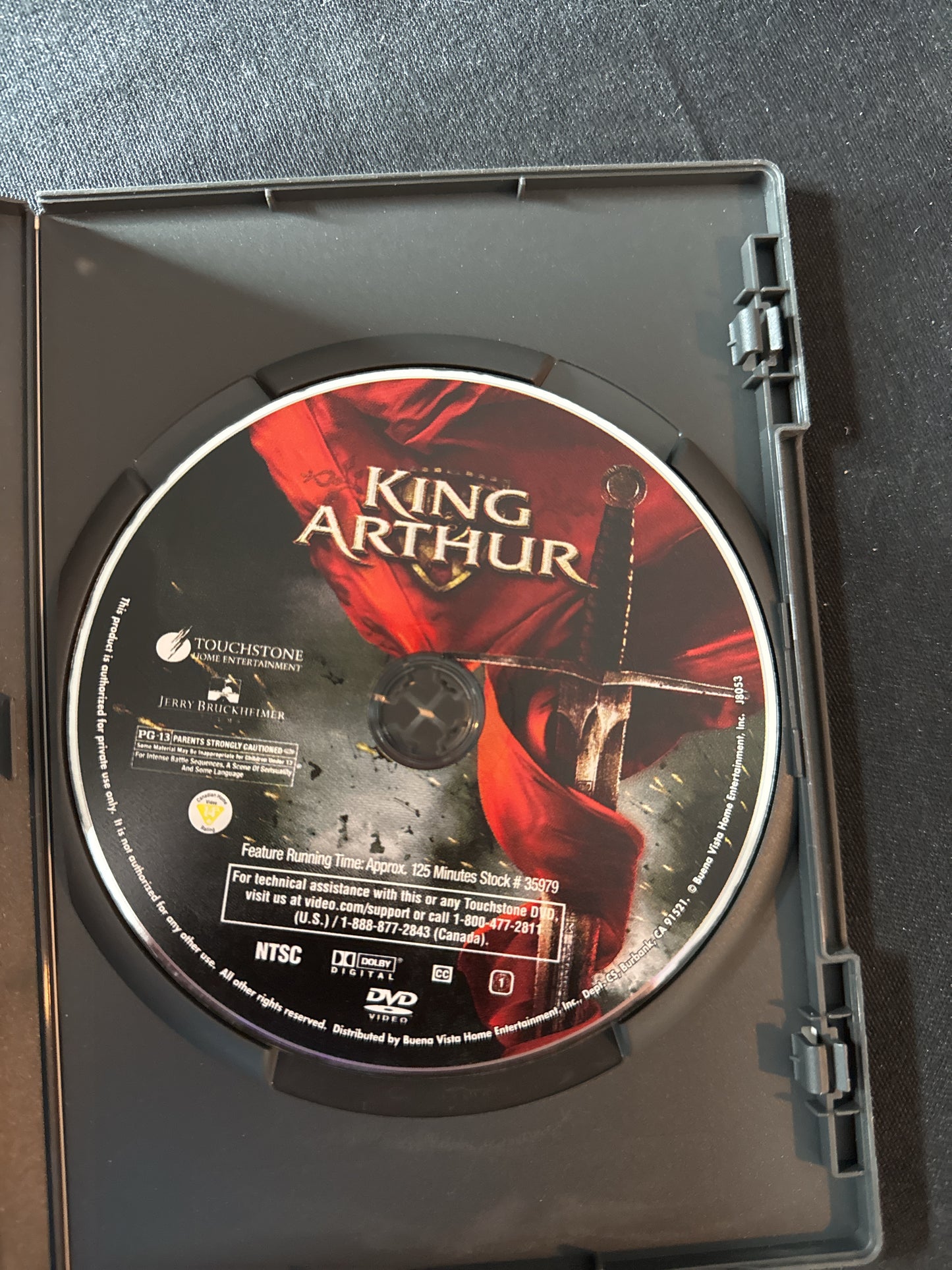 King Arthur DVD