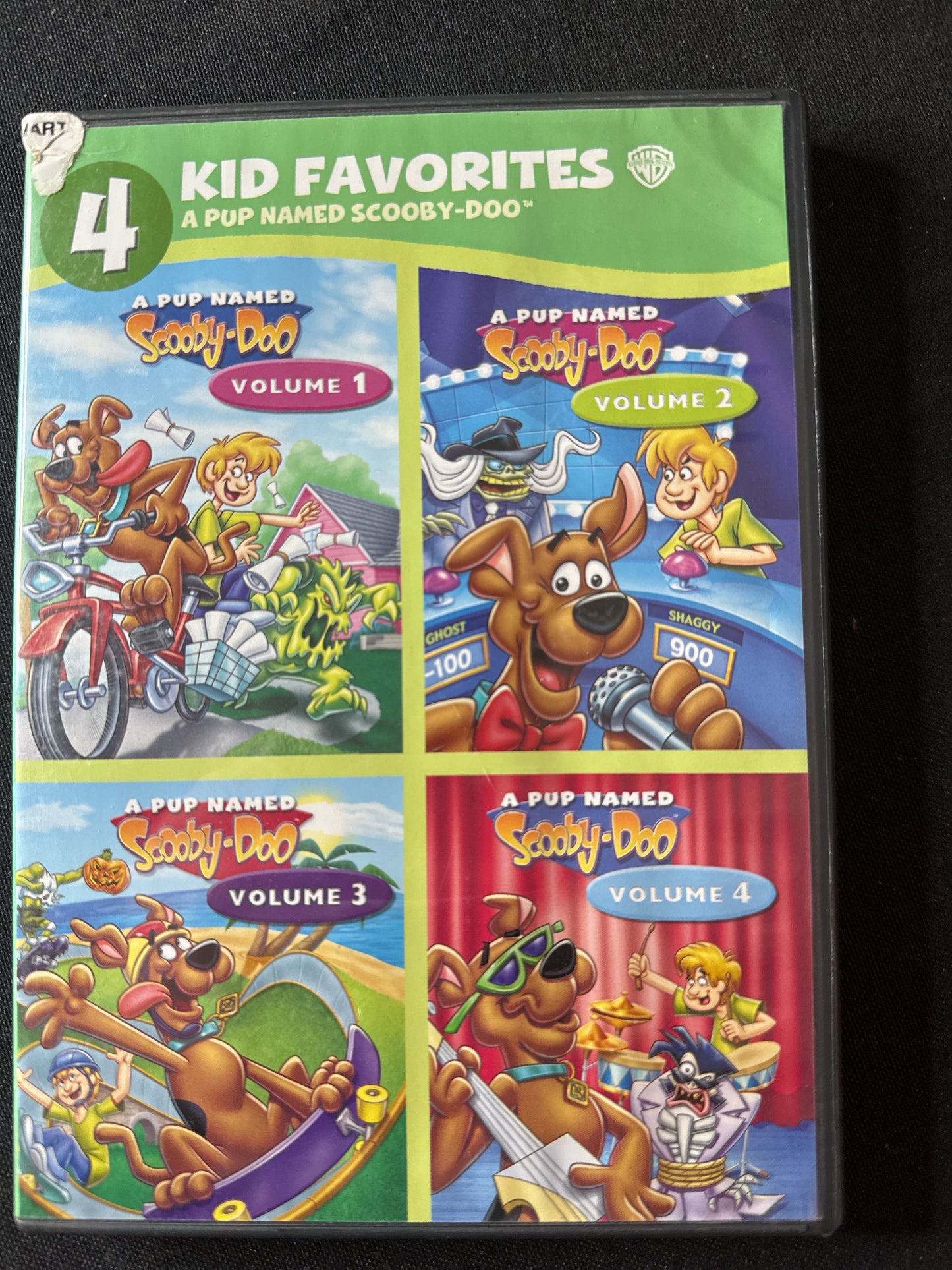Four Kids Favorites A Pup Names Scooby-Doo DVD