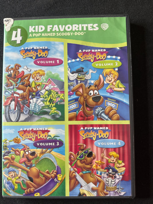 Four Kids Favorites A Pup Names Scooby-Doo DVD