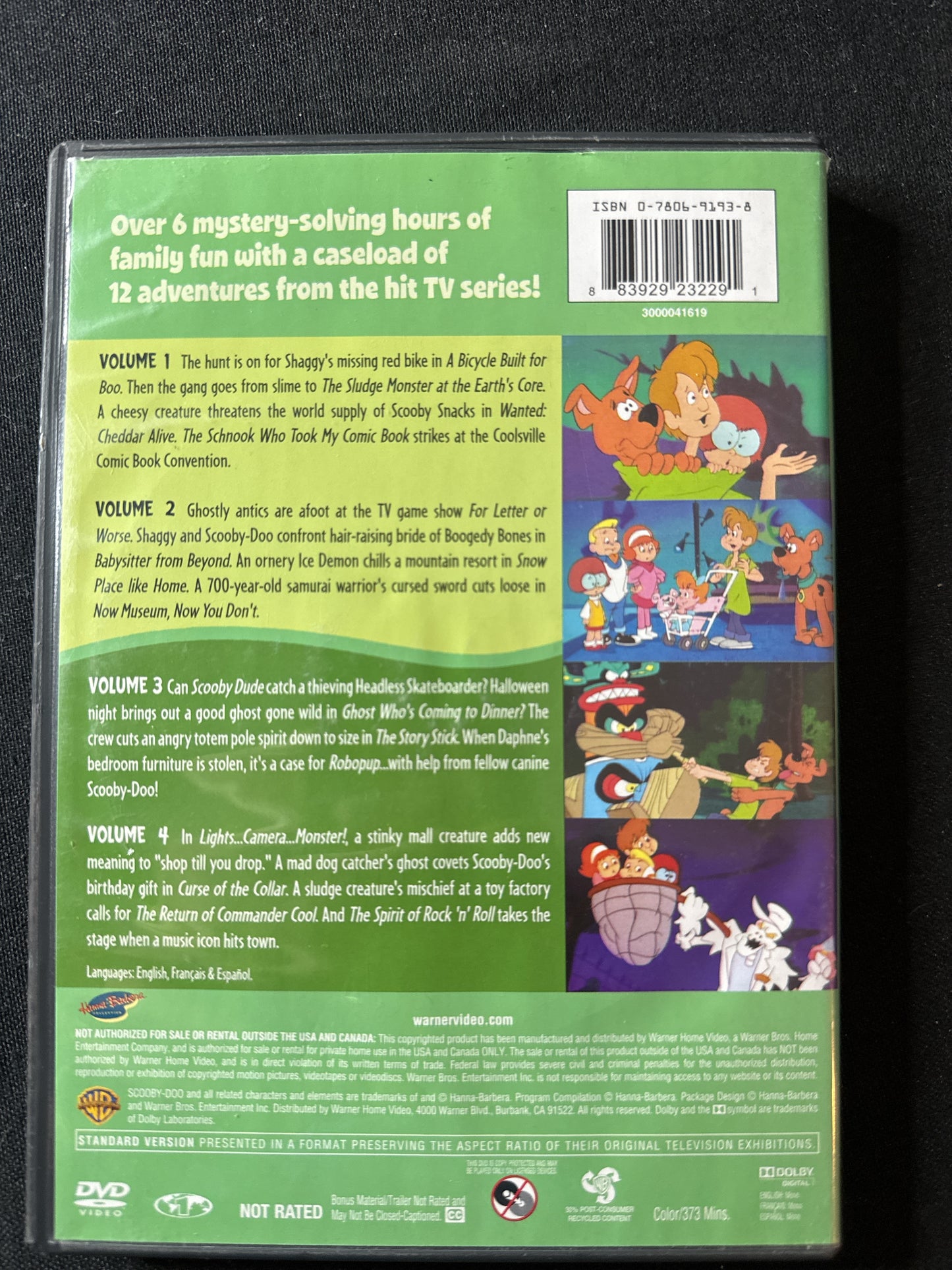 Four Kids Favorites A Pup Names Scooby-Doo DVD