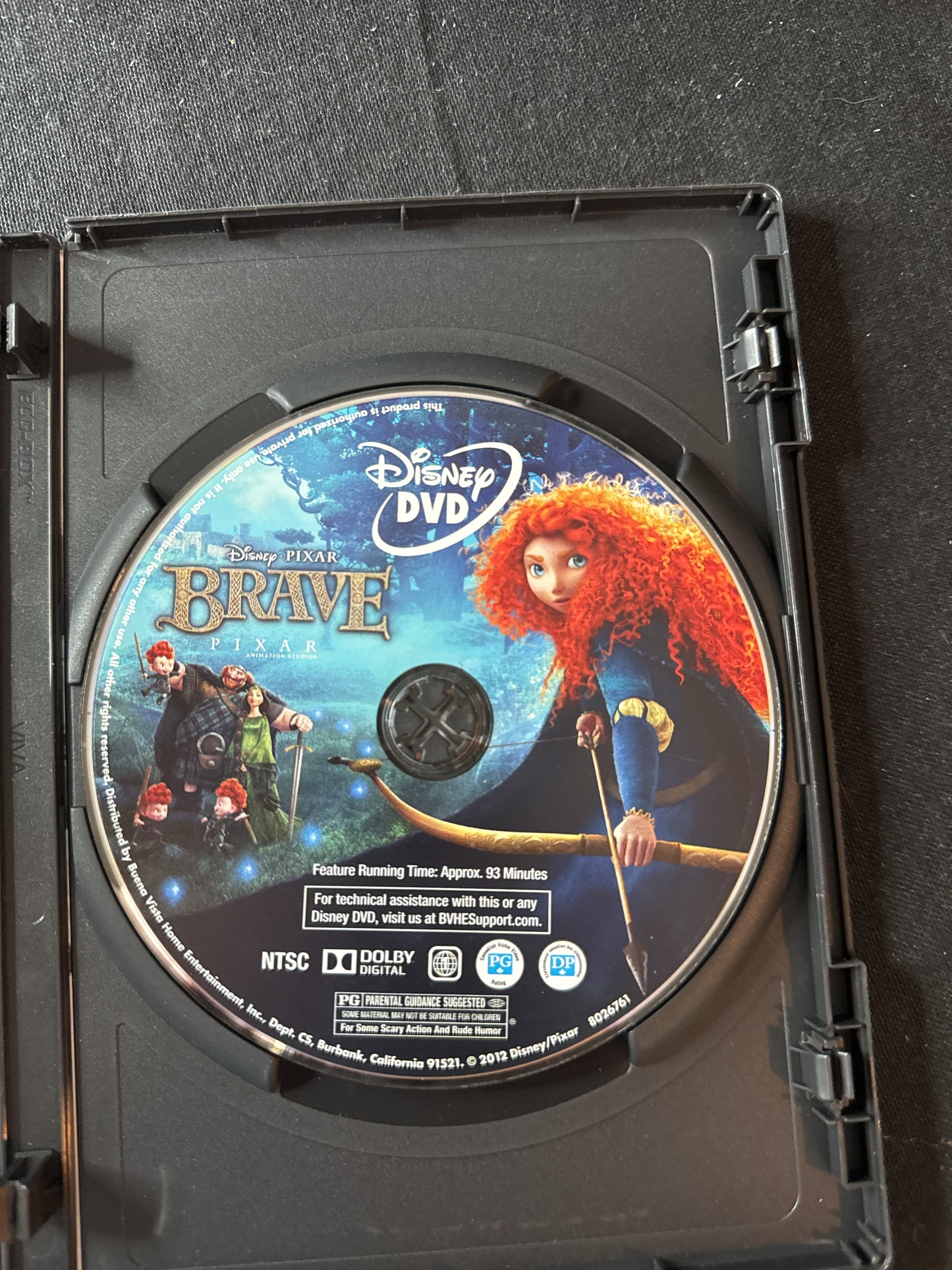 Disney Pixar Brave DVD