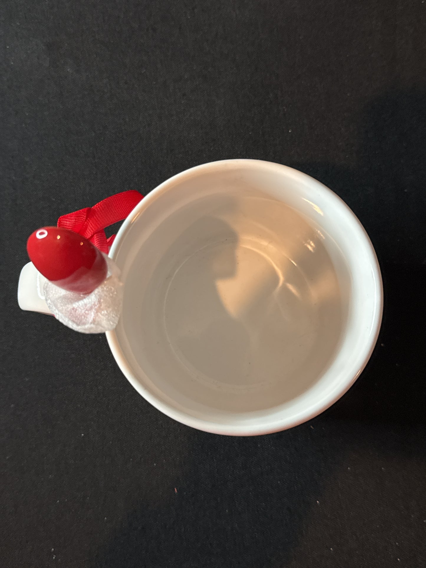 Holiday Time Flying Reindeer Overnight Delivery Coffee Mug Cup 19.6oz 4" Tall New W/ Spoon