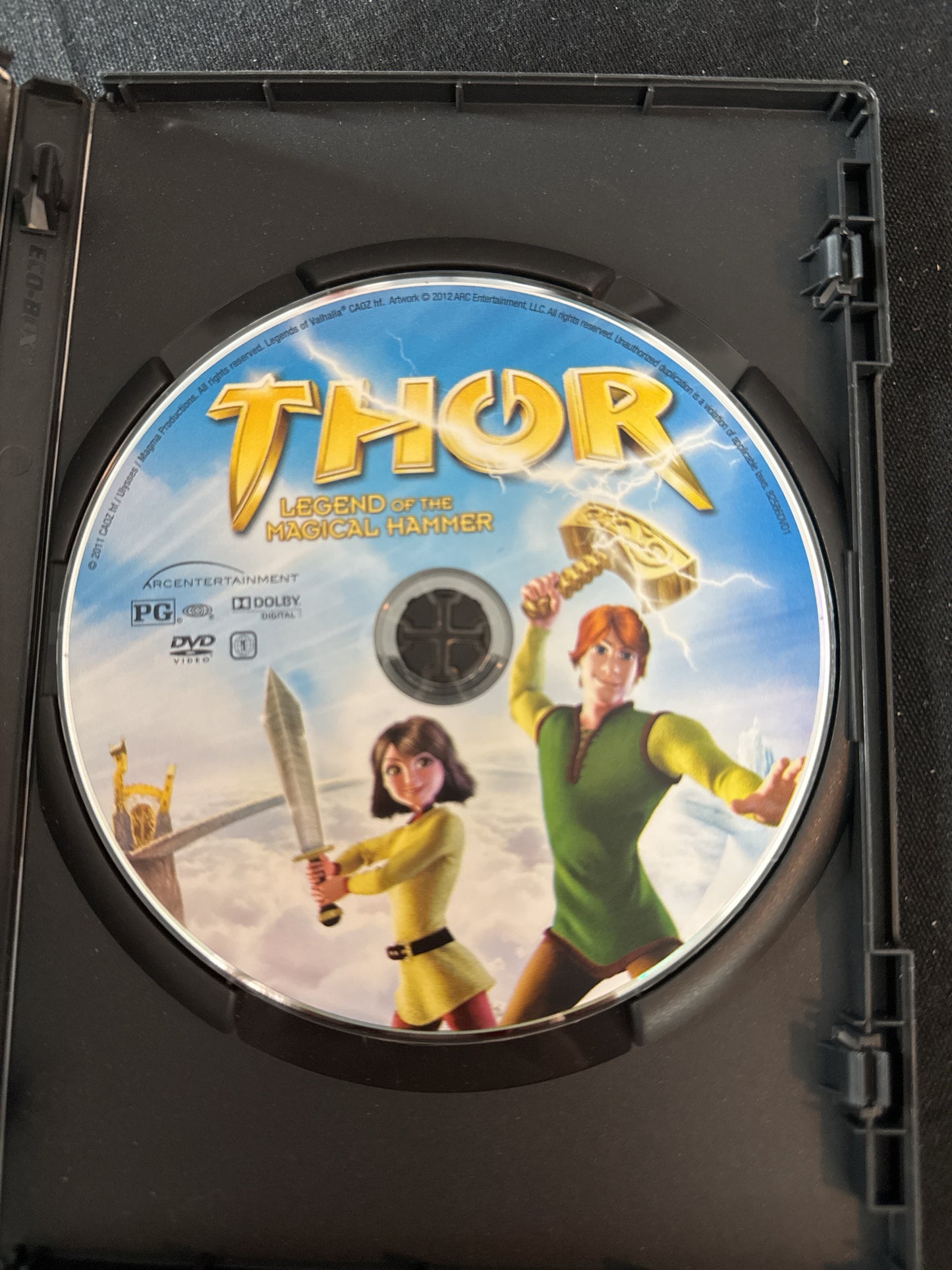 Thor Legend of the Magical Hammer DVD