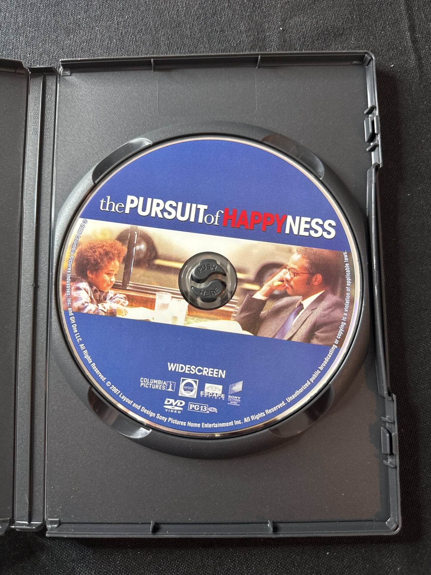 Pursuit of Happyness 2 DVD Package Full Screen and Widescreen Editions