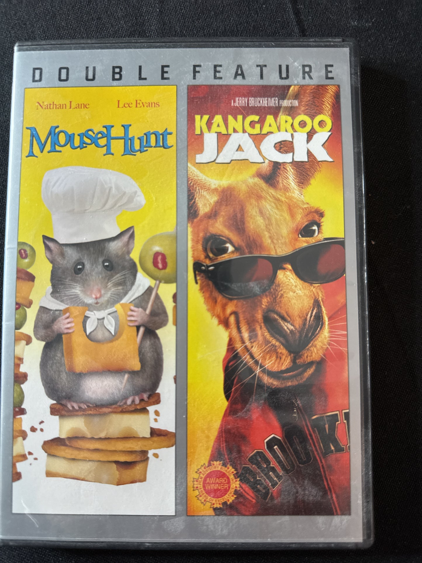 Double Feature Mouse Hunt & Kangaroo Jack DVDs