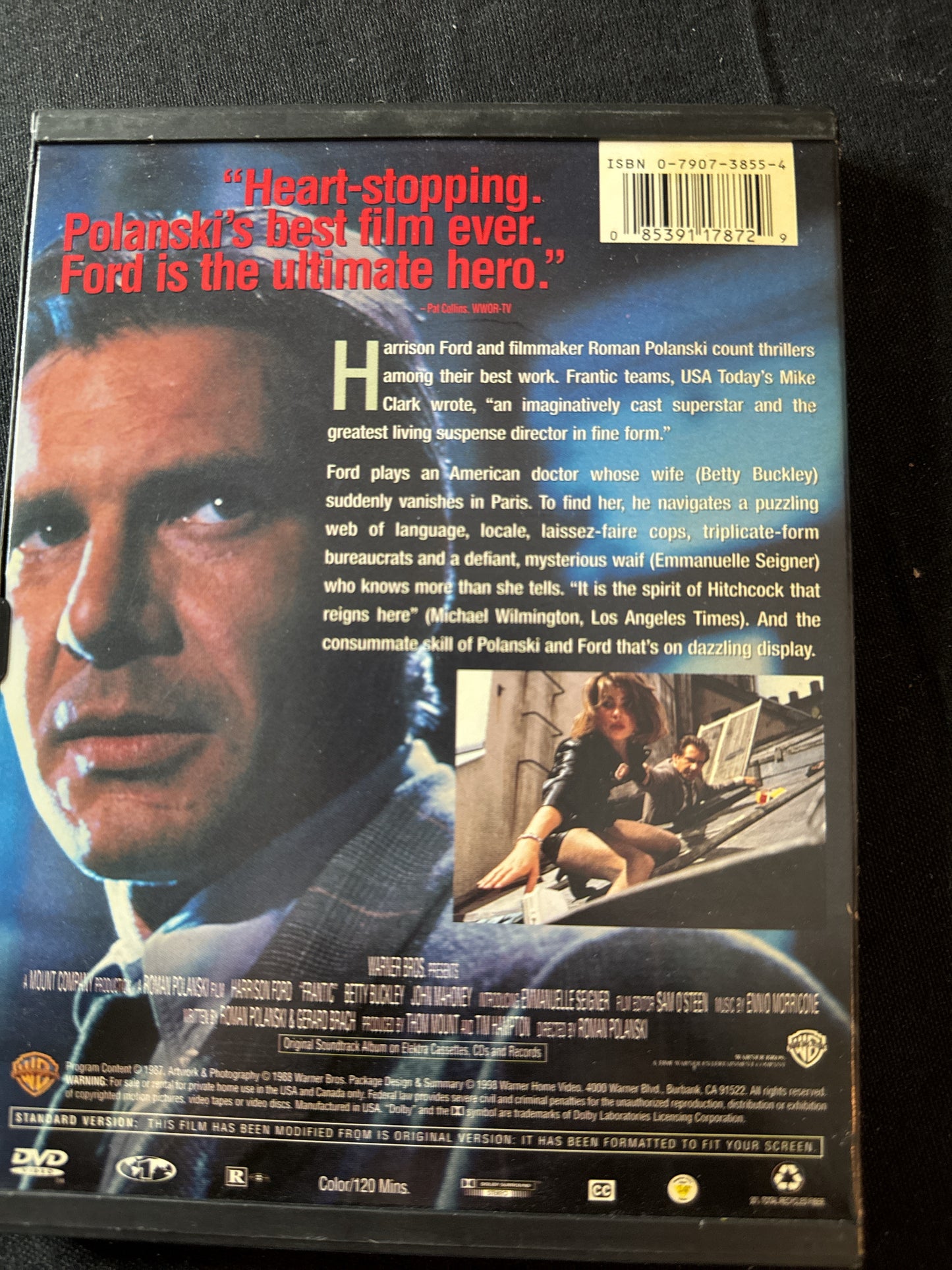 Frantic A Roman Polanski Film DVD