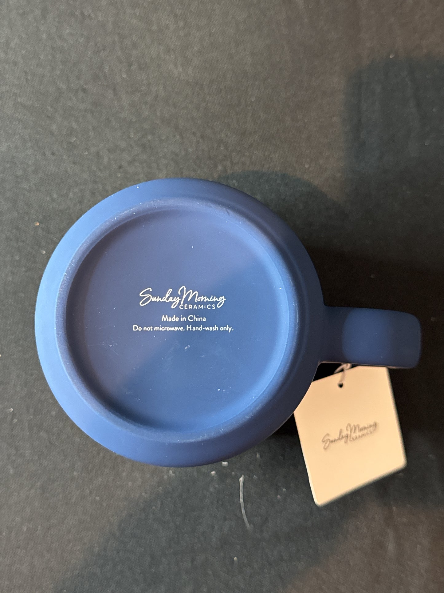 The Adventure Begins Soft Feel Coffee Mug Cup Welcome To The Real World 3 5/8" Tall New